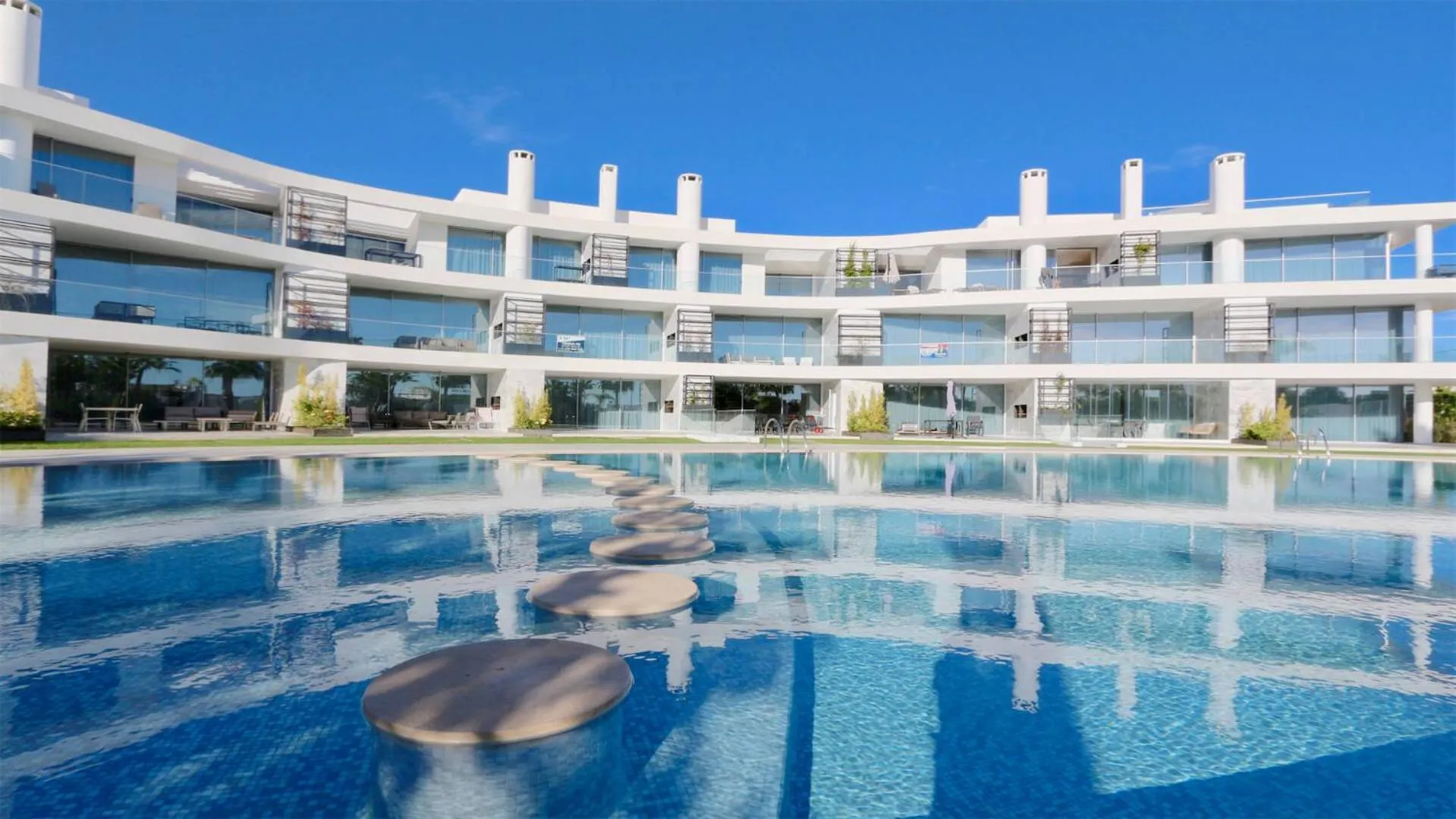 Swimming pool in Lake24 CD256- CleverDetails, 3 bedroom apartment, sleeps 6, near to Falesia Beach and the Marina