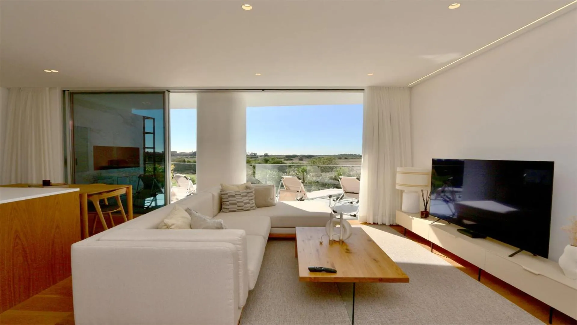 Living room in Lake24 CD256- CleverDetails, 3 bedroom apartment, sleeps 6, near to Falesia Beach and the Marina