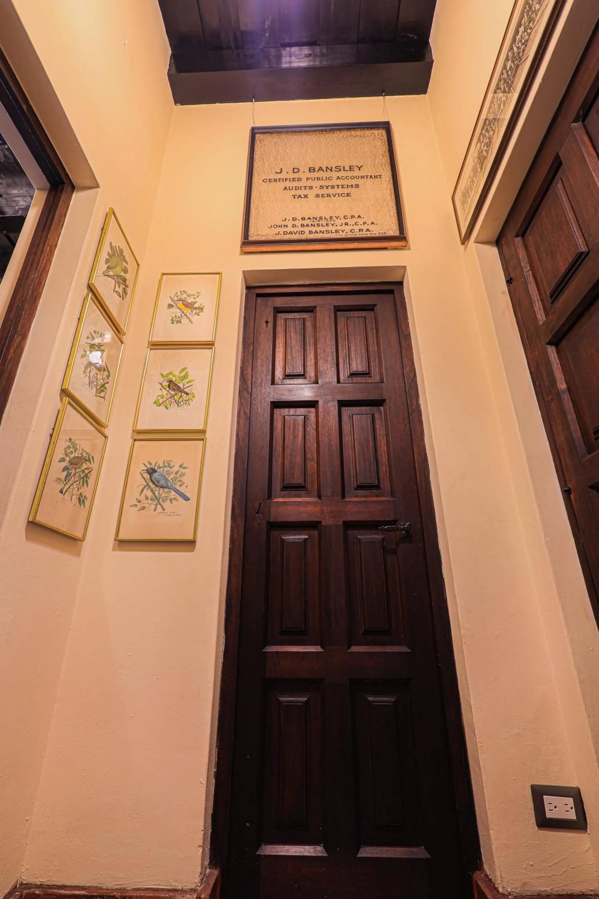 Decorative detail in Hotel Casa Bansley