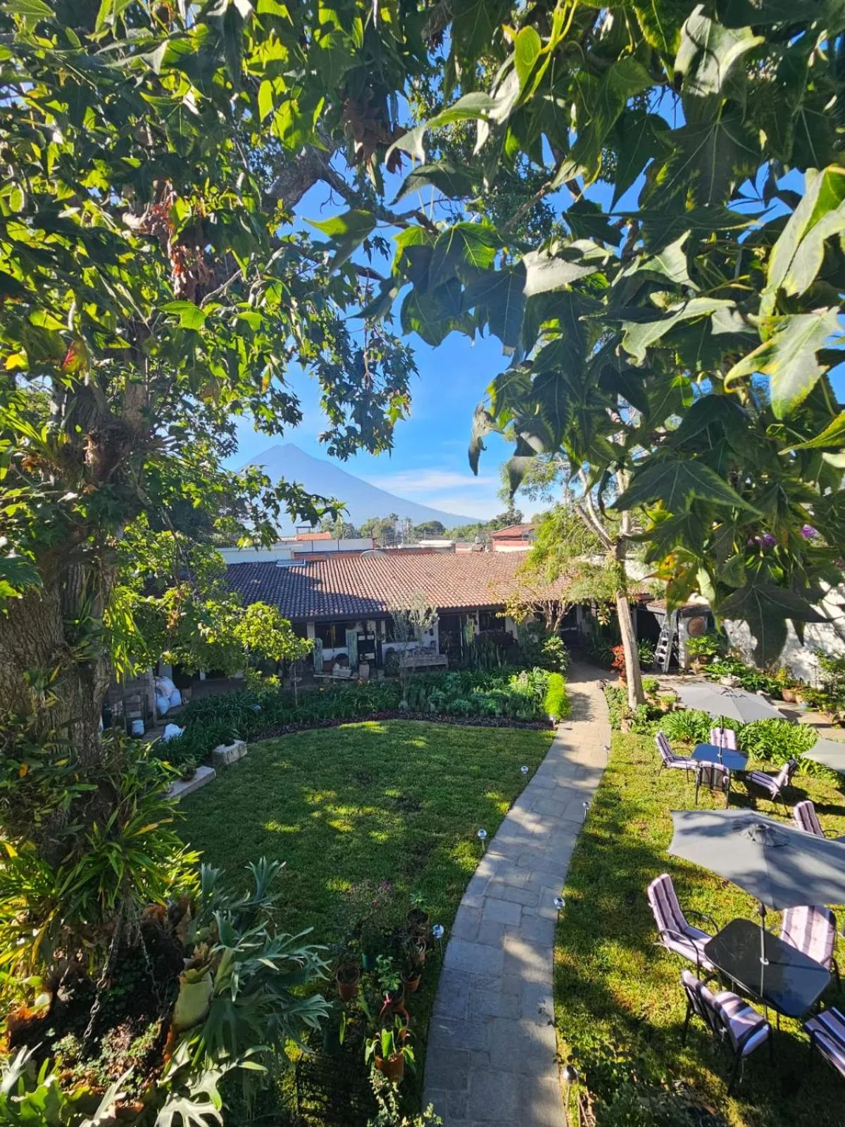 Bird's eye view in Hotel Casa Bansley