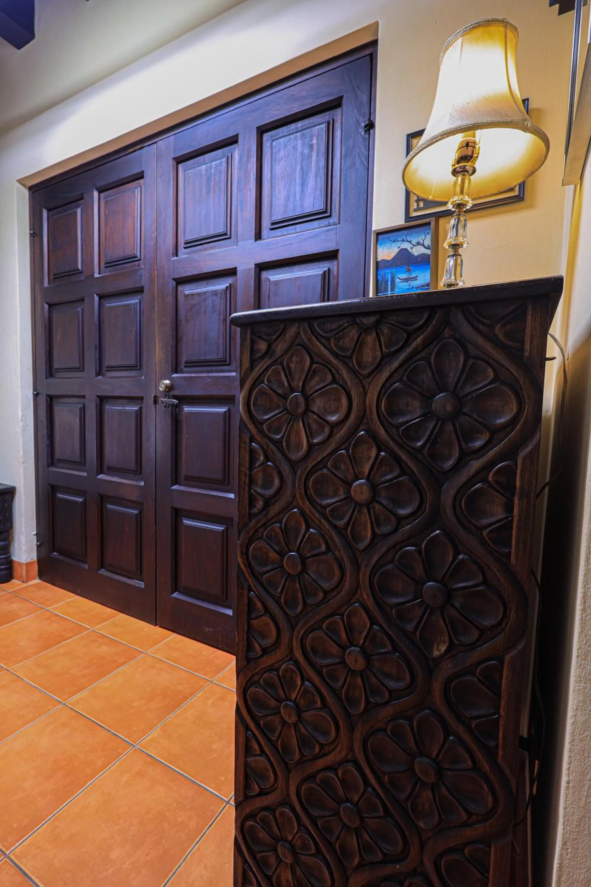 Decorative detail in Hotel Casa Bansley