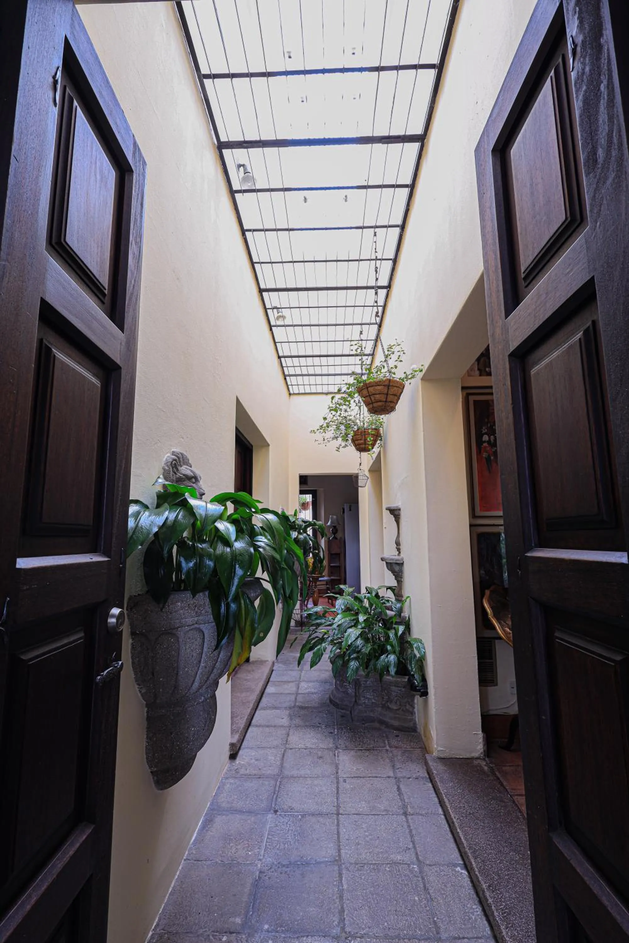 Garden in Hotel Casa Bansley