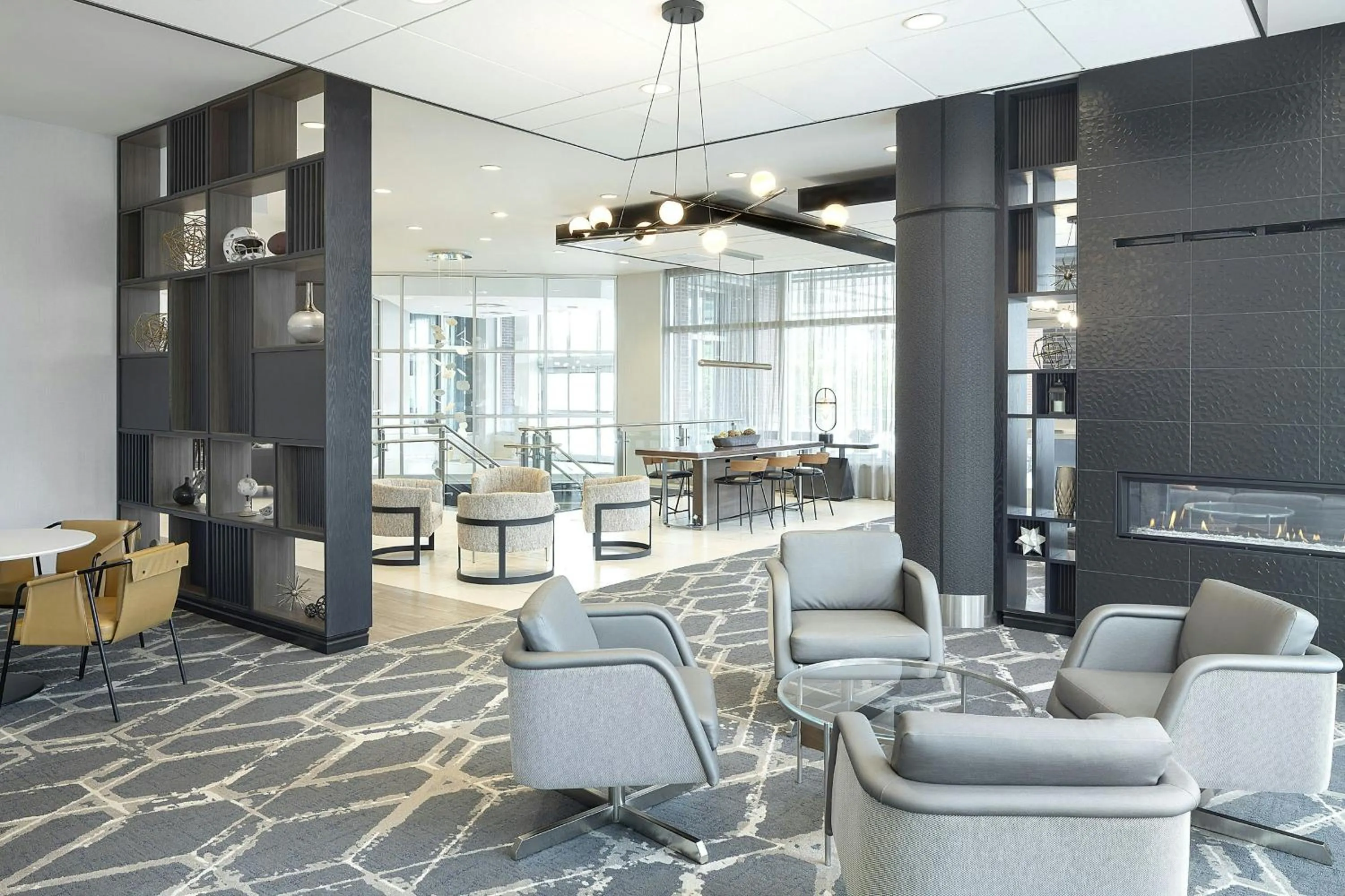 Lobby or reception in Courtyard by Marriott Buffalo Downtown/Canalside