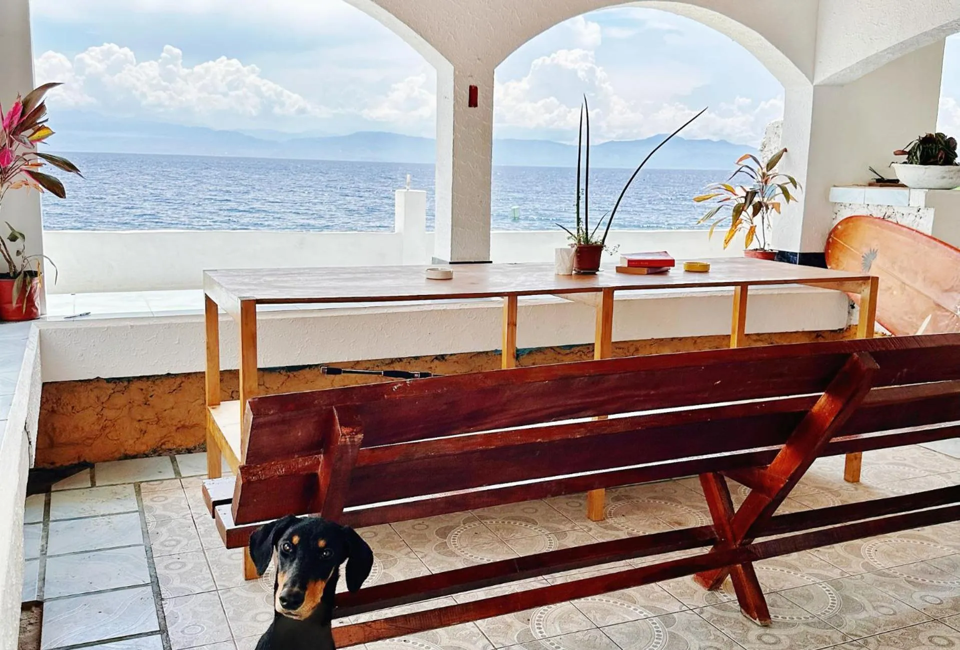 Balcony/Terrace in Moana Beach House