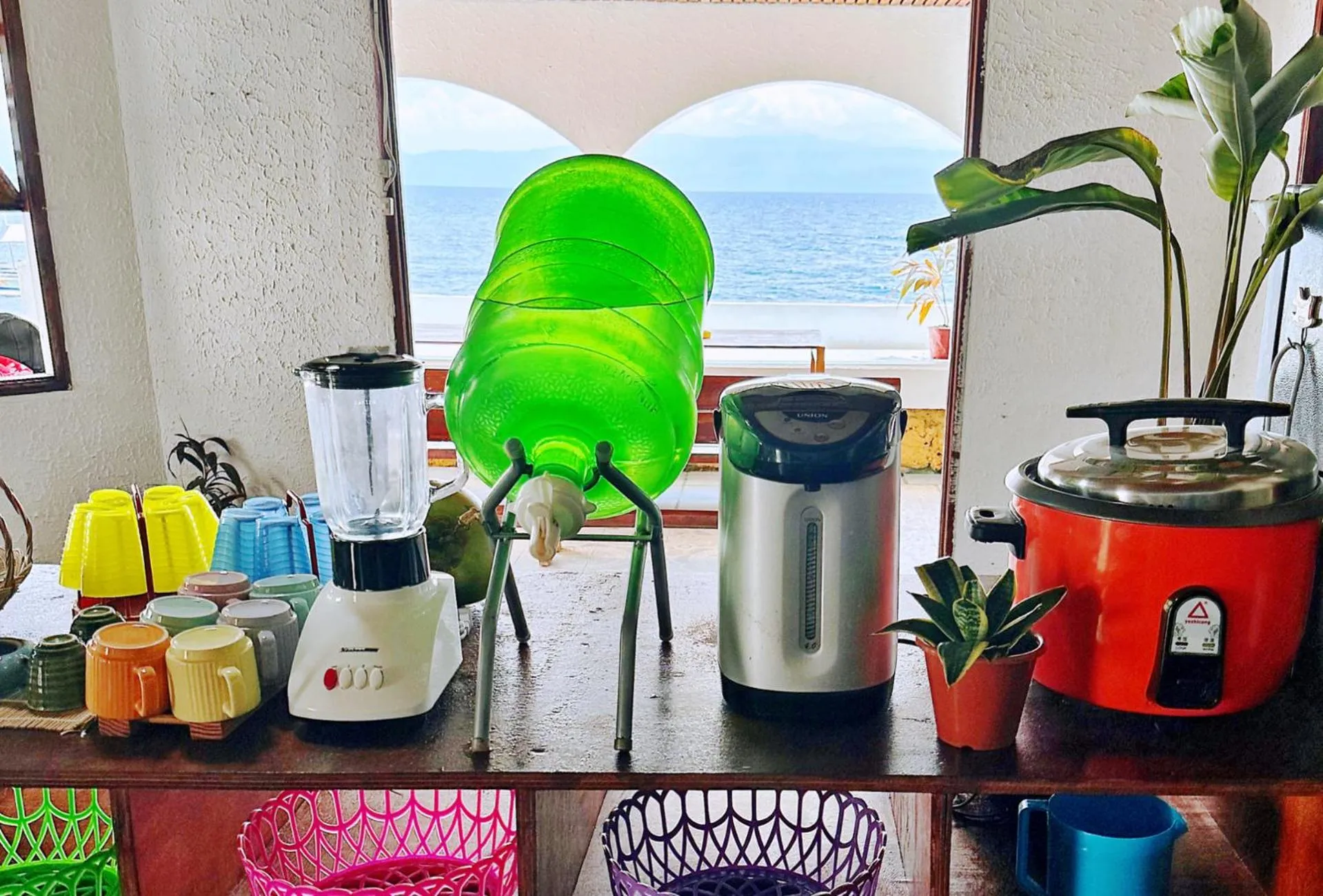 Natural landscape in Moana Beach House