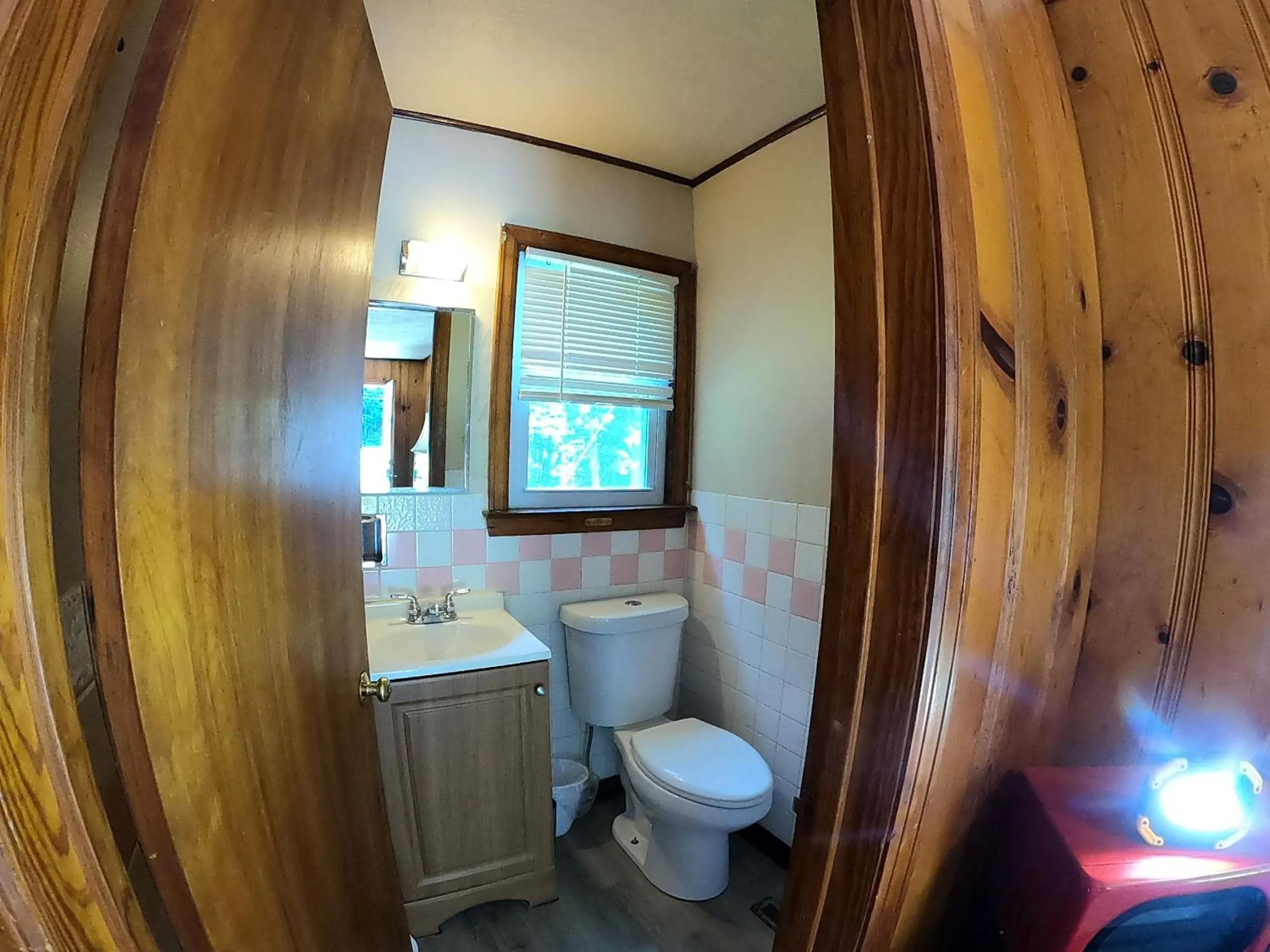 Toilet in Heart of the Berkshires Motel