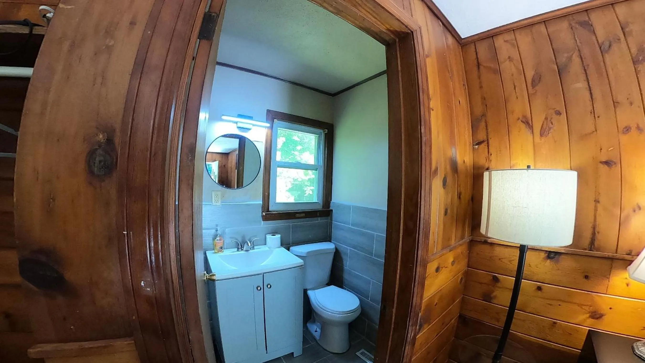 Bathroom in Heart of the Berkshires Motel