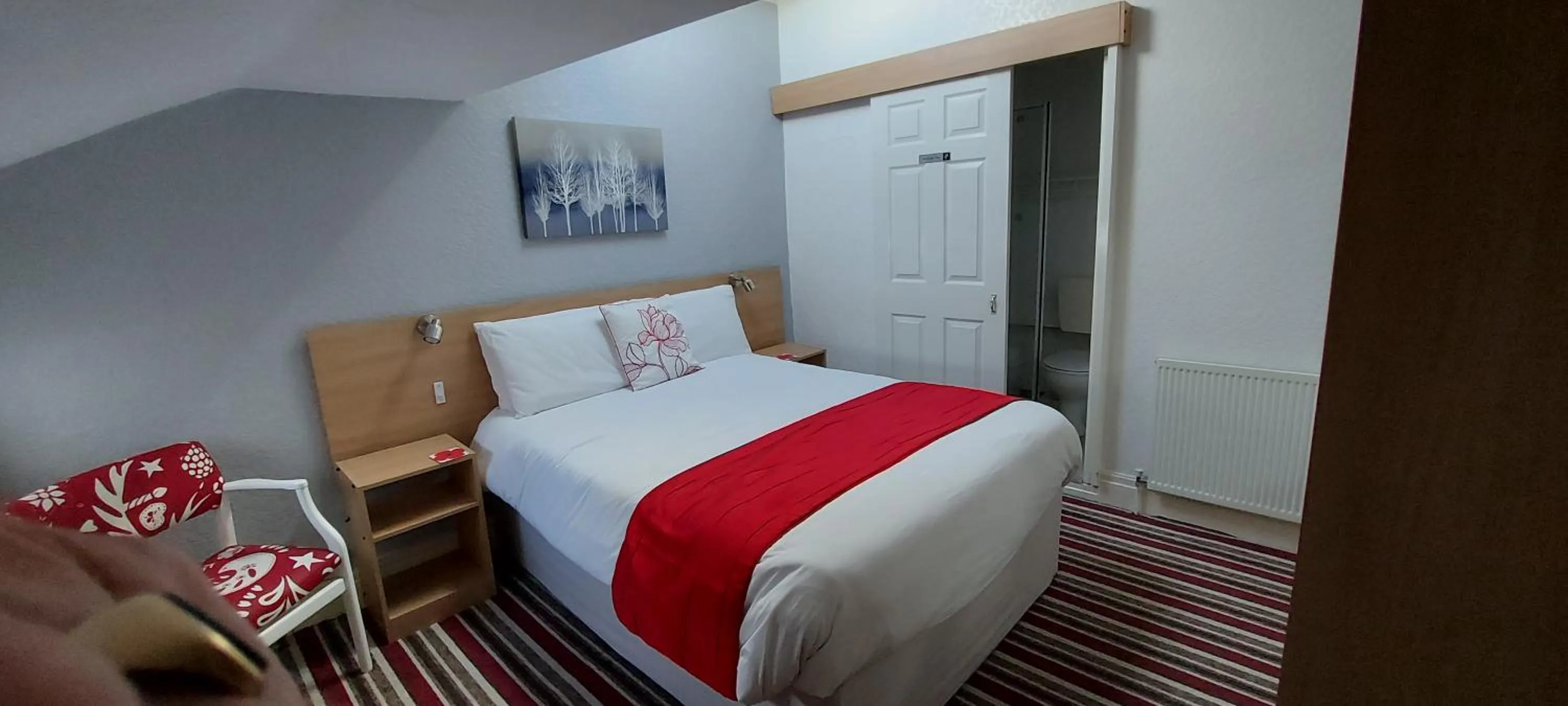 Bedroom, Bed in Blackpool Lodge