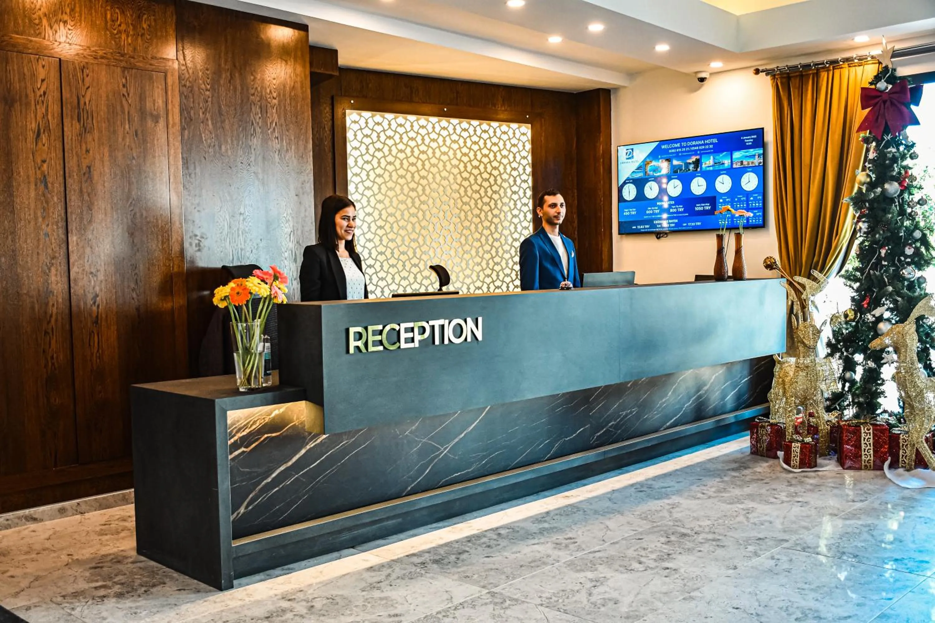 Lobby or reception in Dorana Hotel