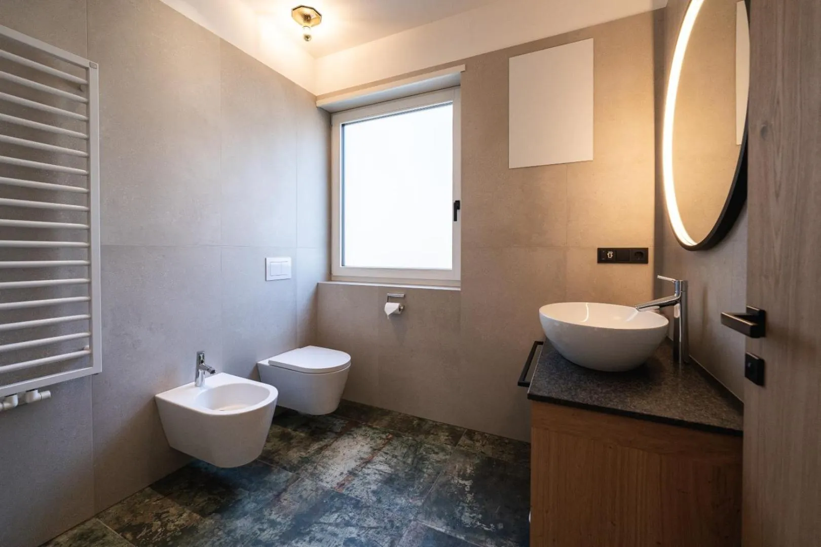 Shower in Aparthotel Zum Schlössl