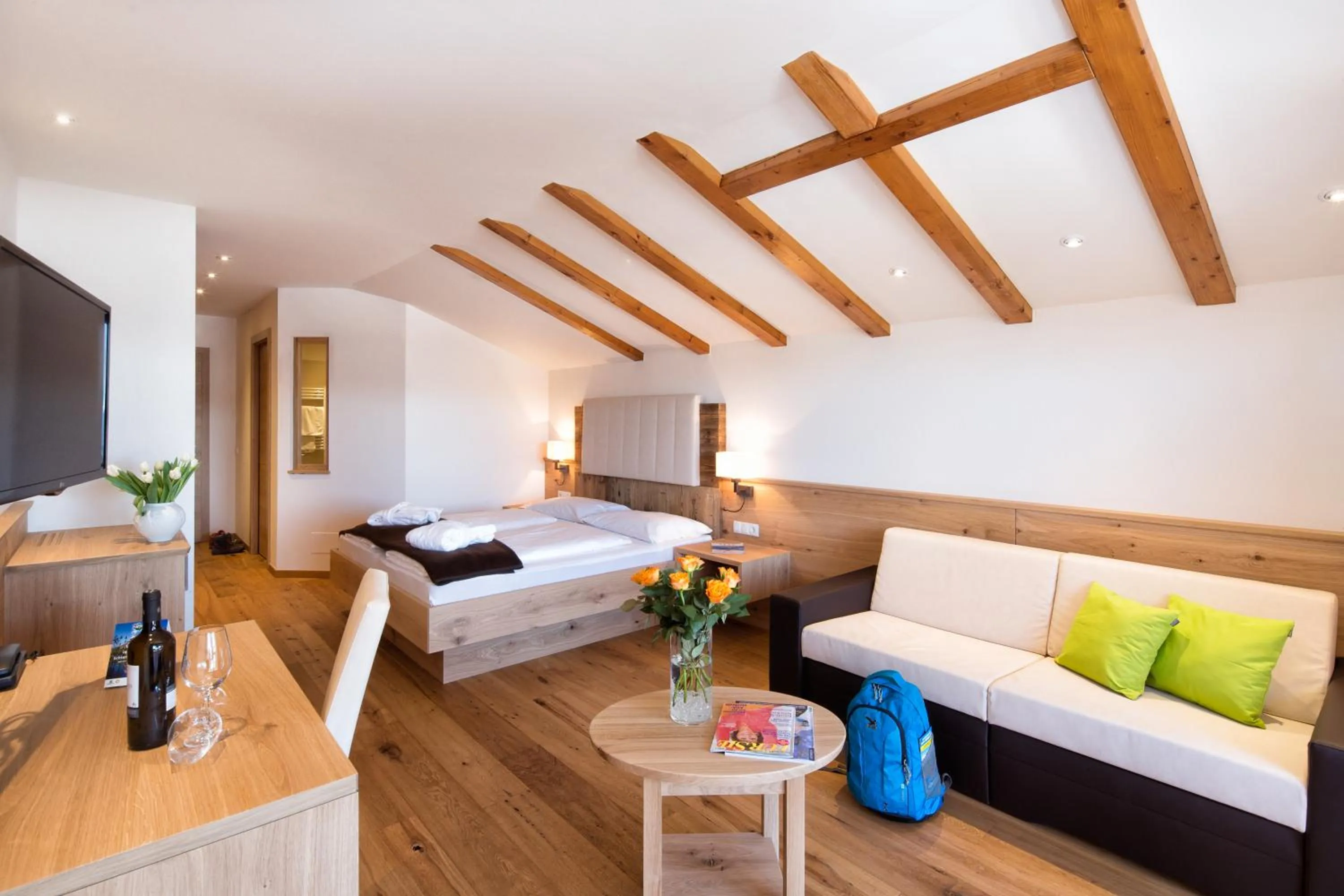 Photo of the whole room, Bed in Hotel Gasthof Kircher