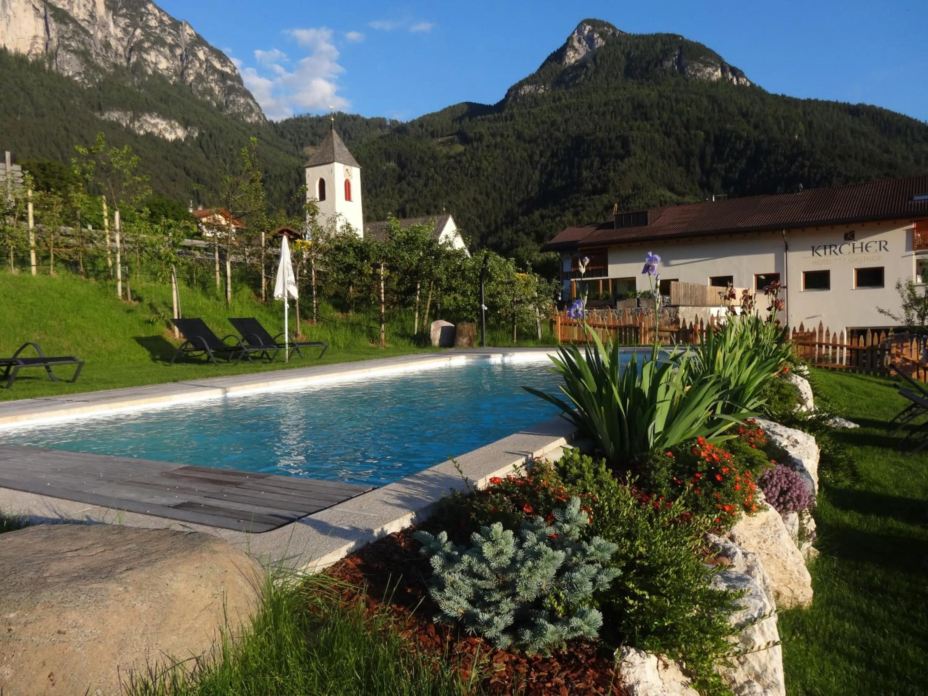 Swimming pool in Hotel Gasthof Kircher