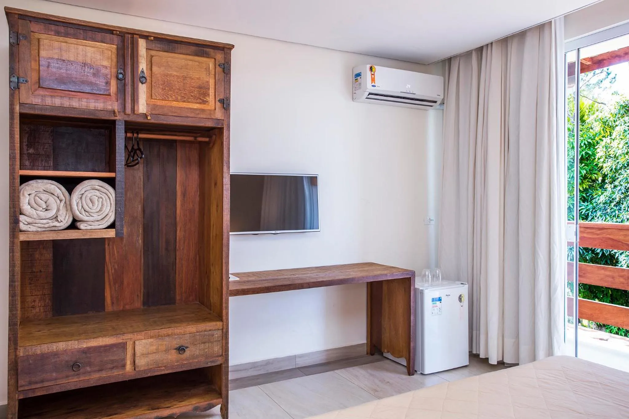 TV and multimedia, Bed in Guarany Eco Resort