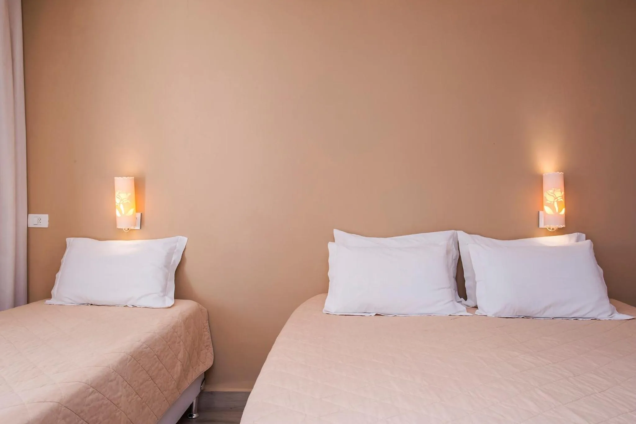 Bed in Guarany Eco Resort