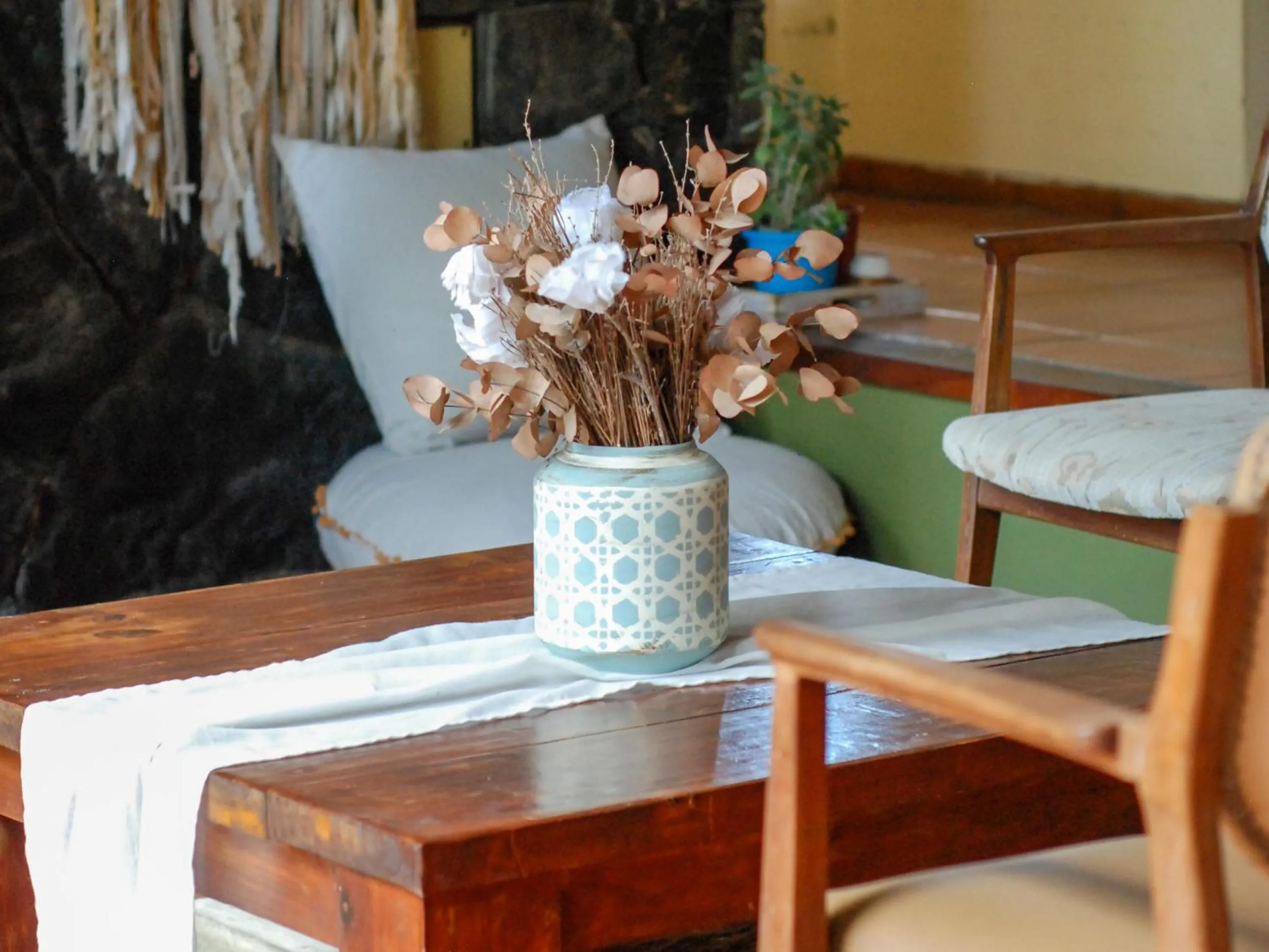 Living room in Posada Quellen