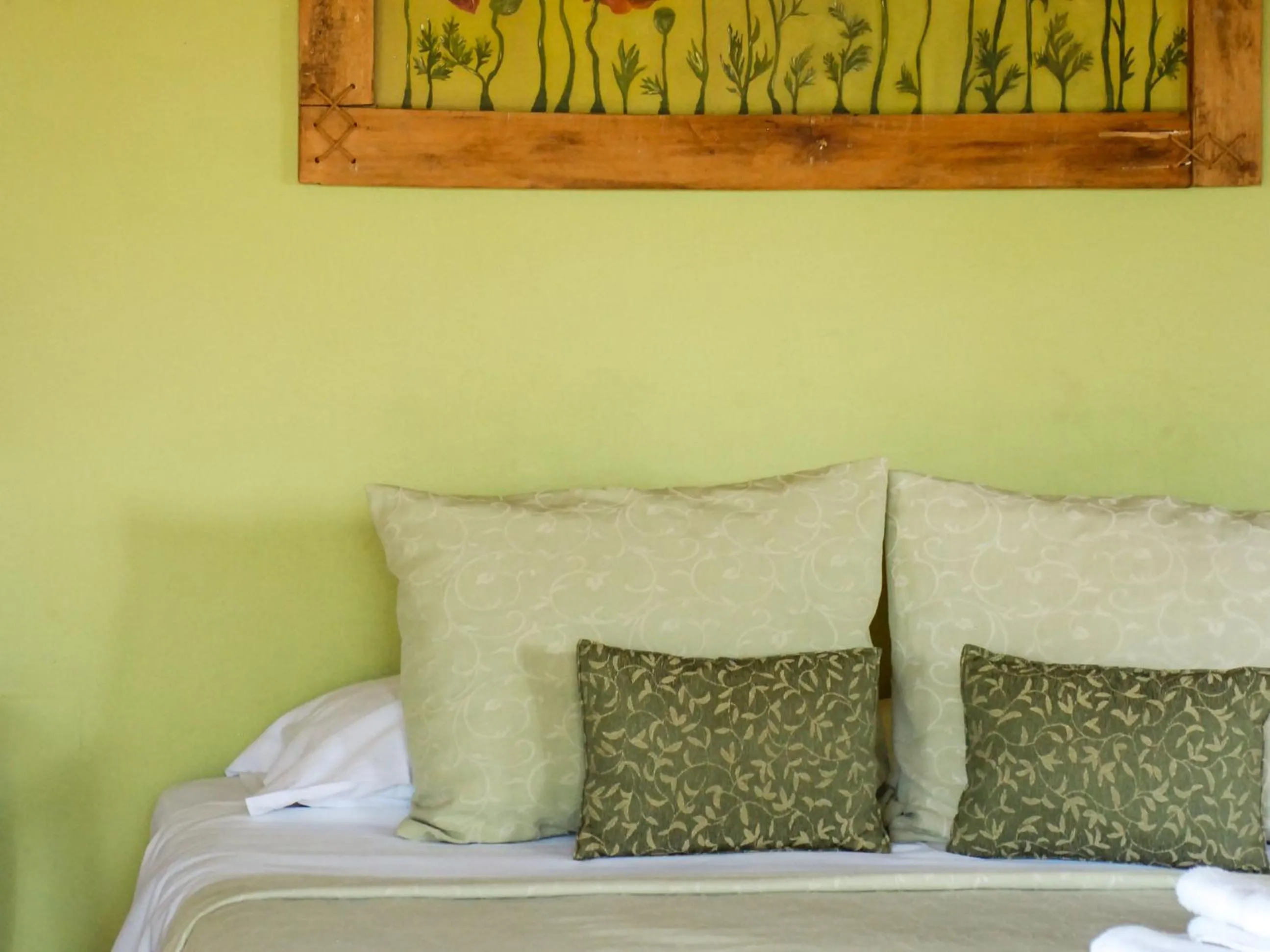 Bed in Posada Quellen