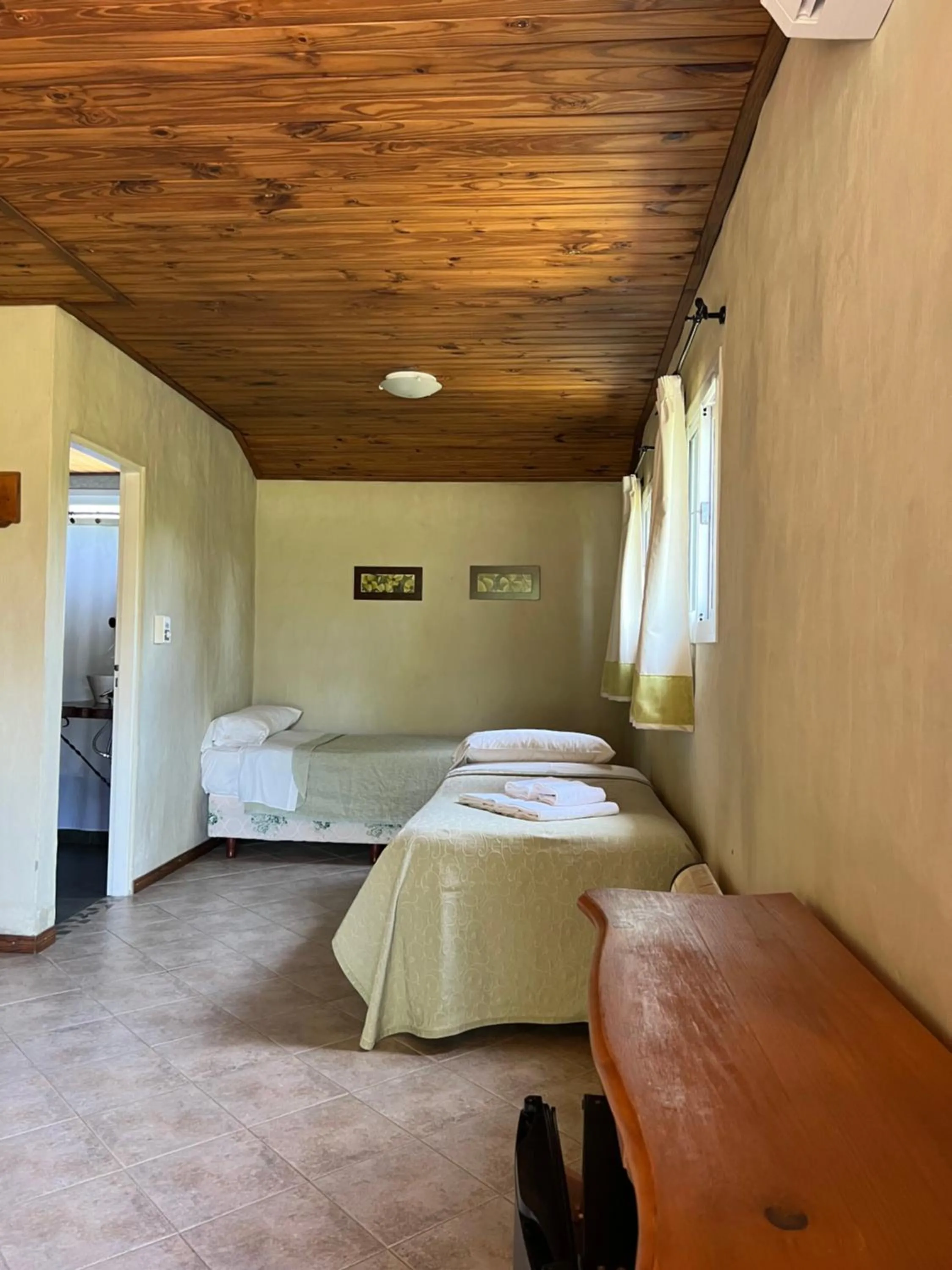 Bed in Posada Quellen