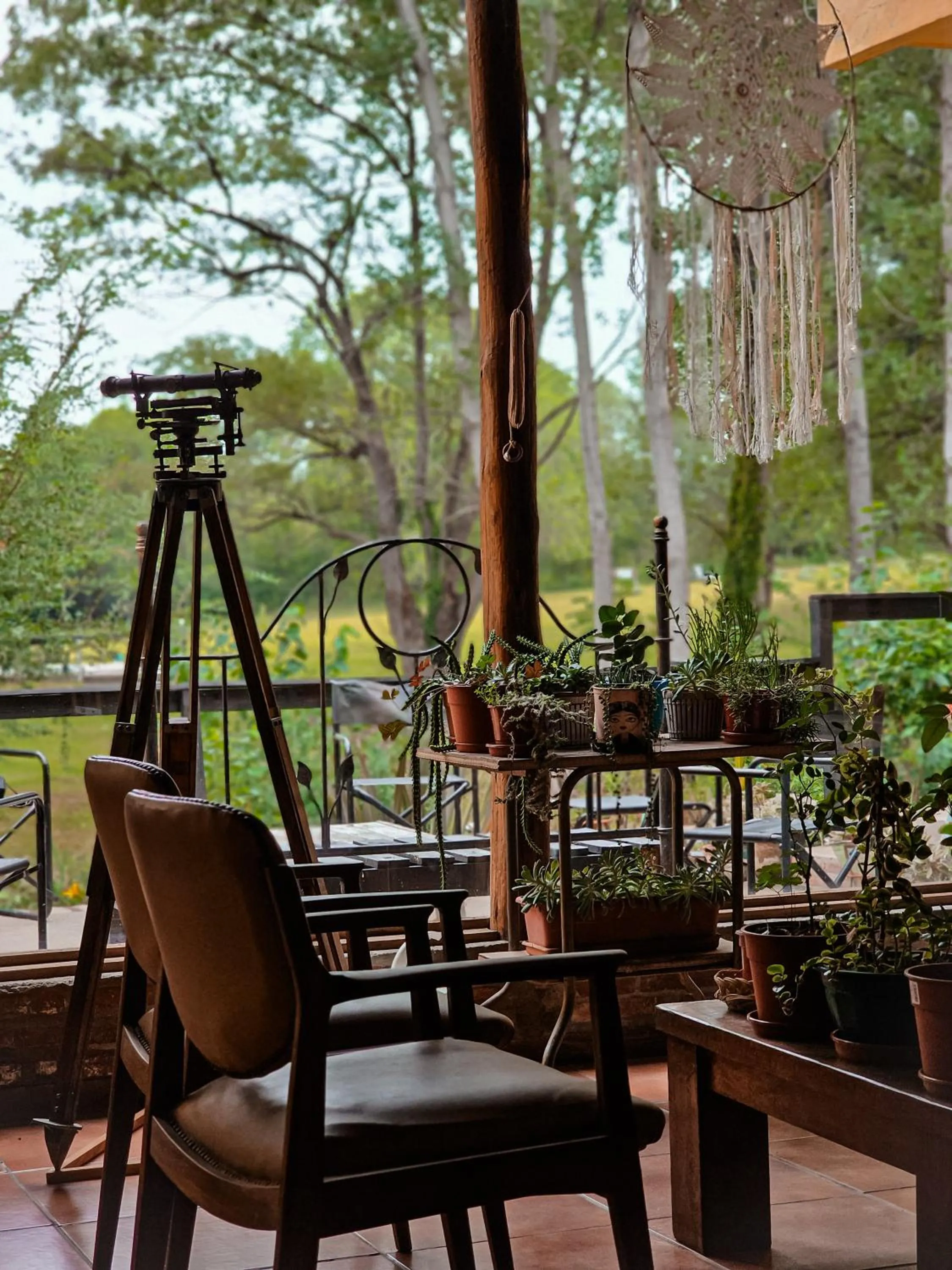 Dining area in Posada Quellen