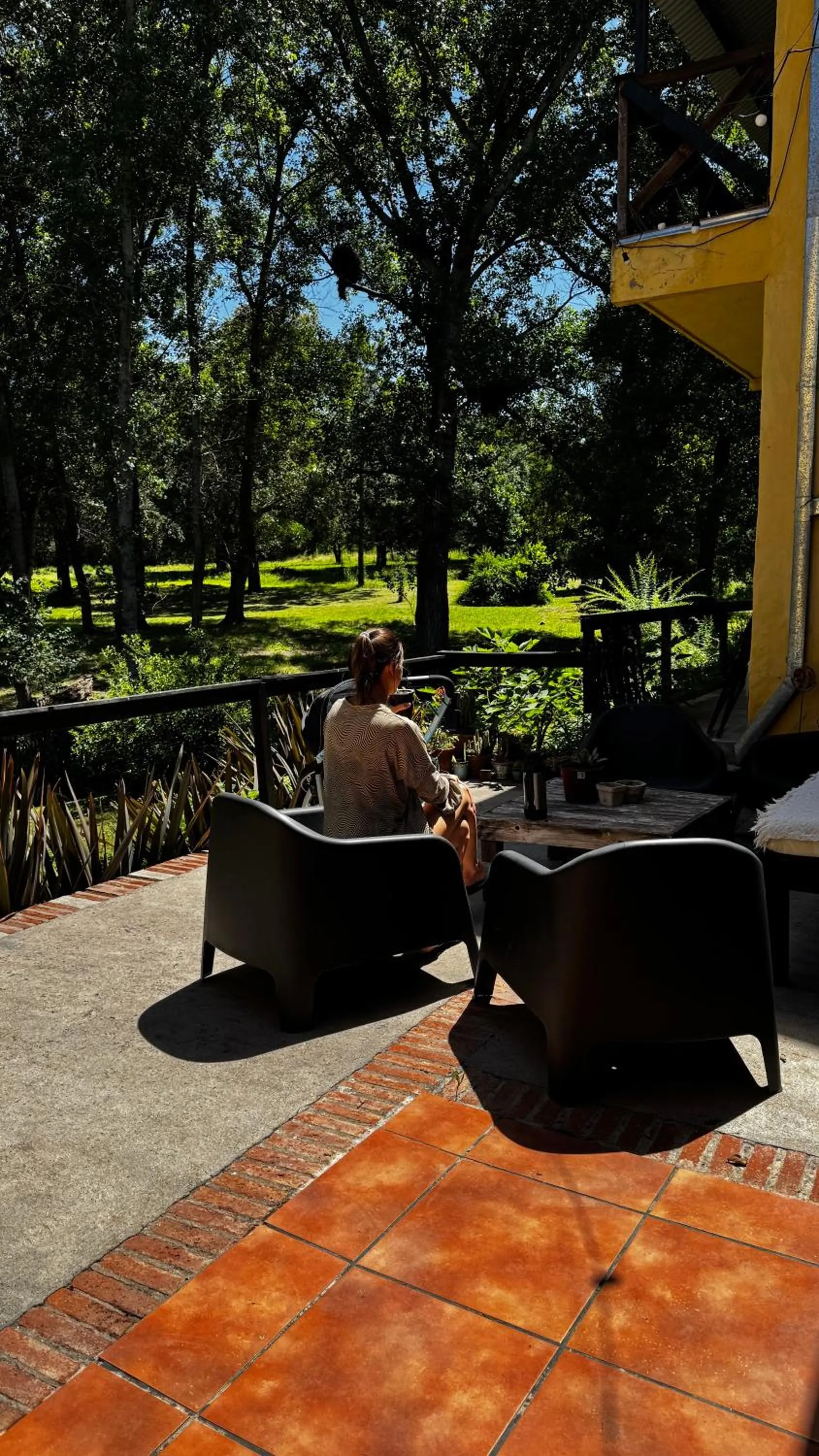 Garden in Posada Quellen