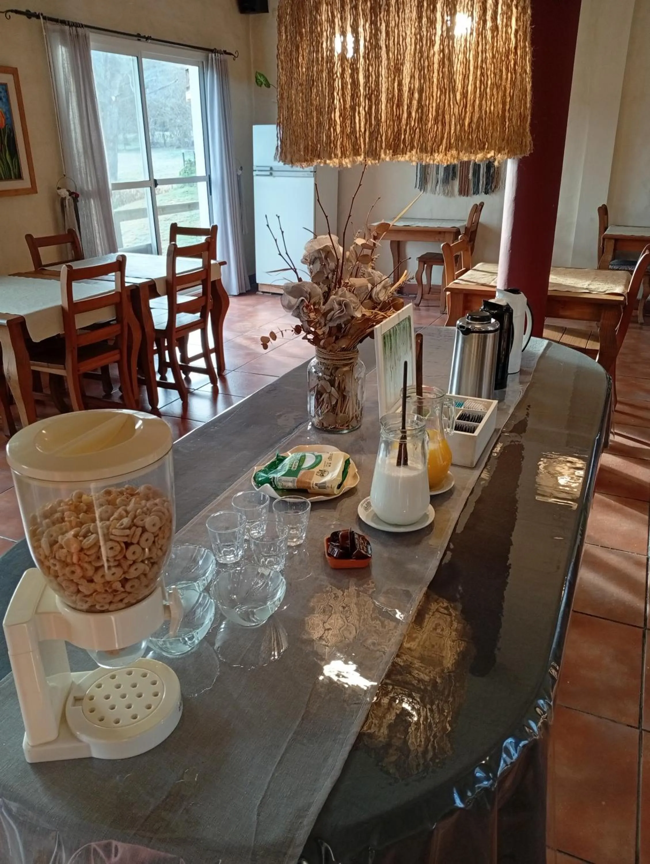Dining area in Posada Quellen