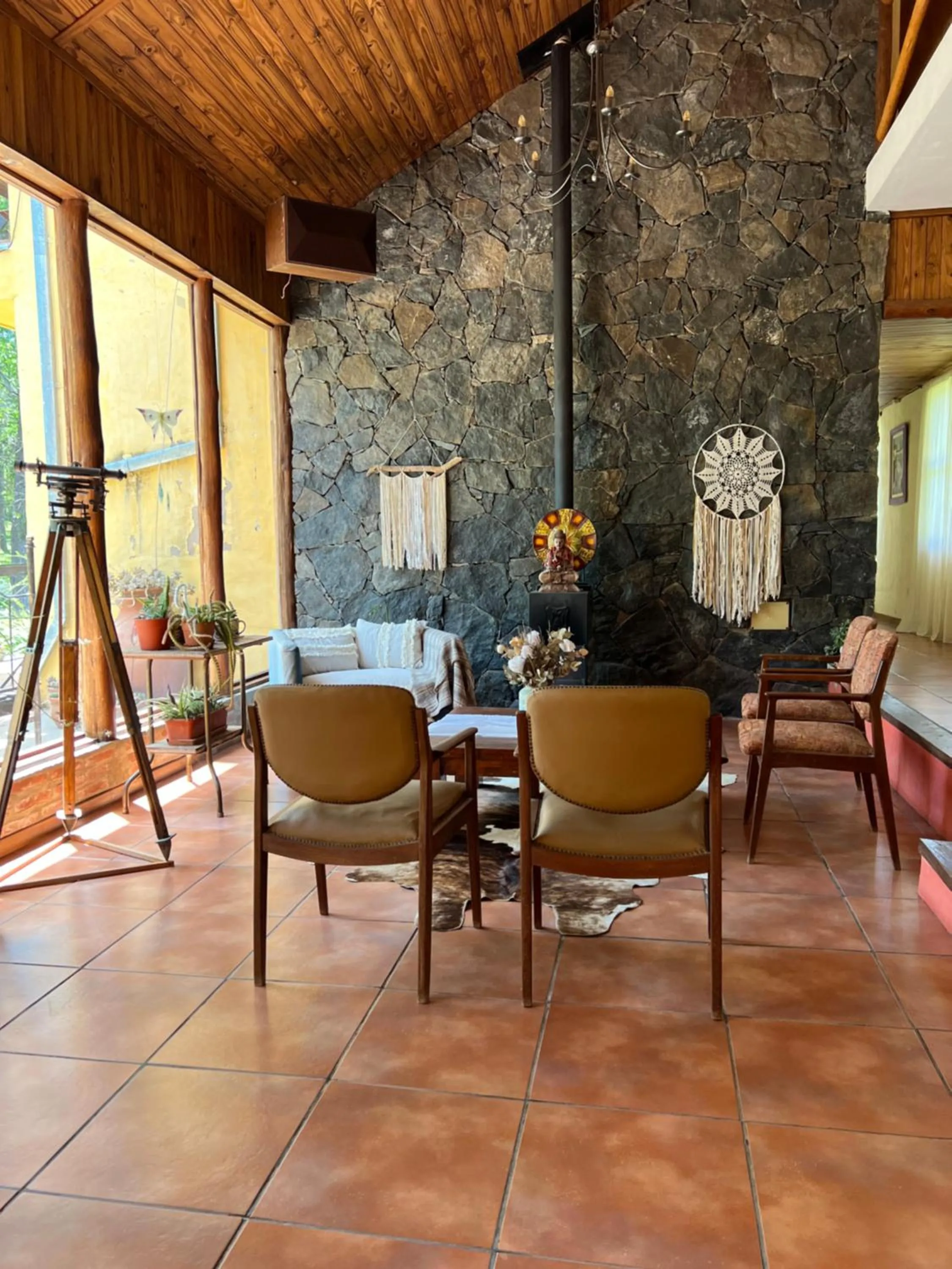 Seating area in Posada Quellen