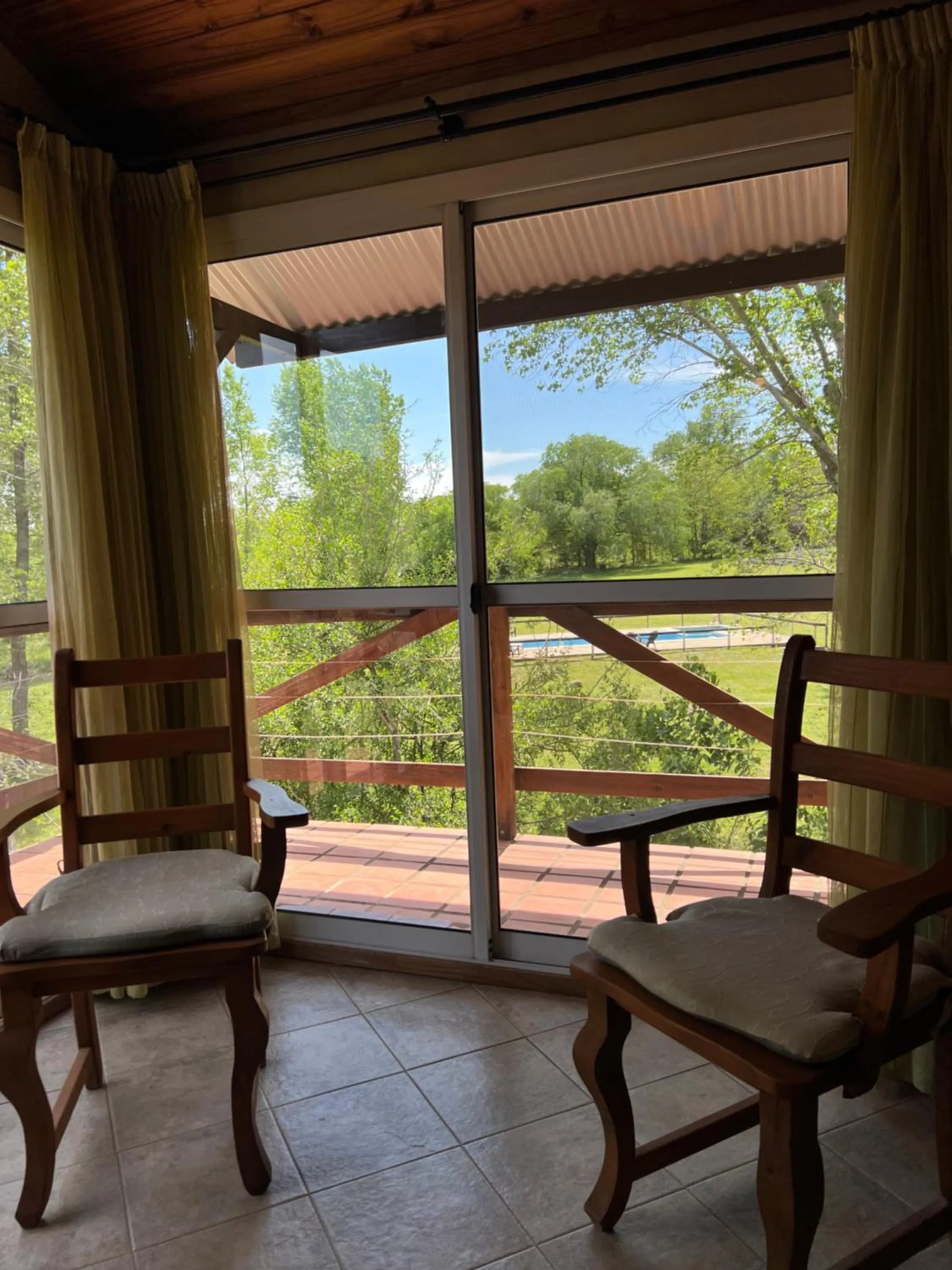 Patio in Posada Quellen