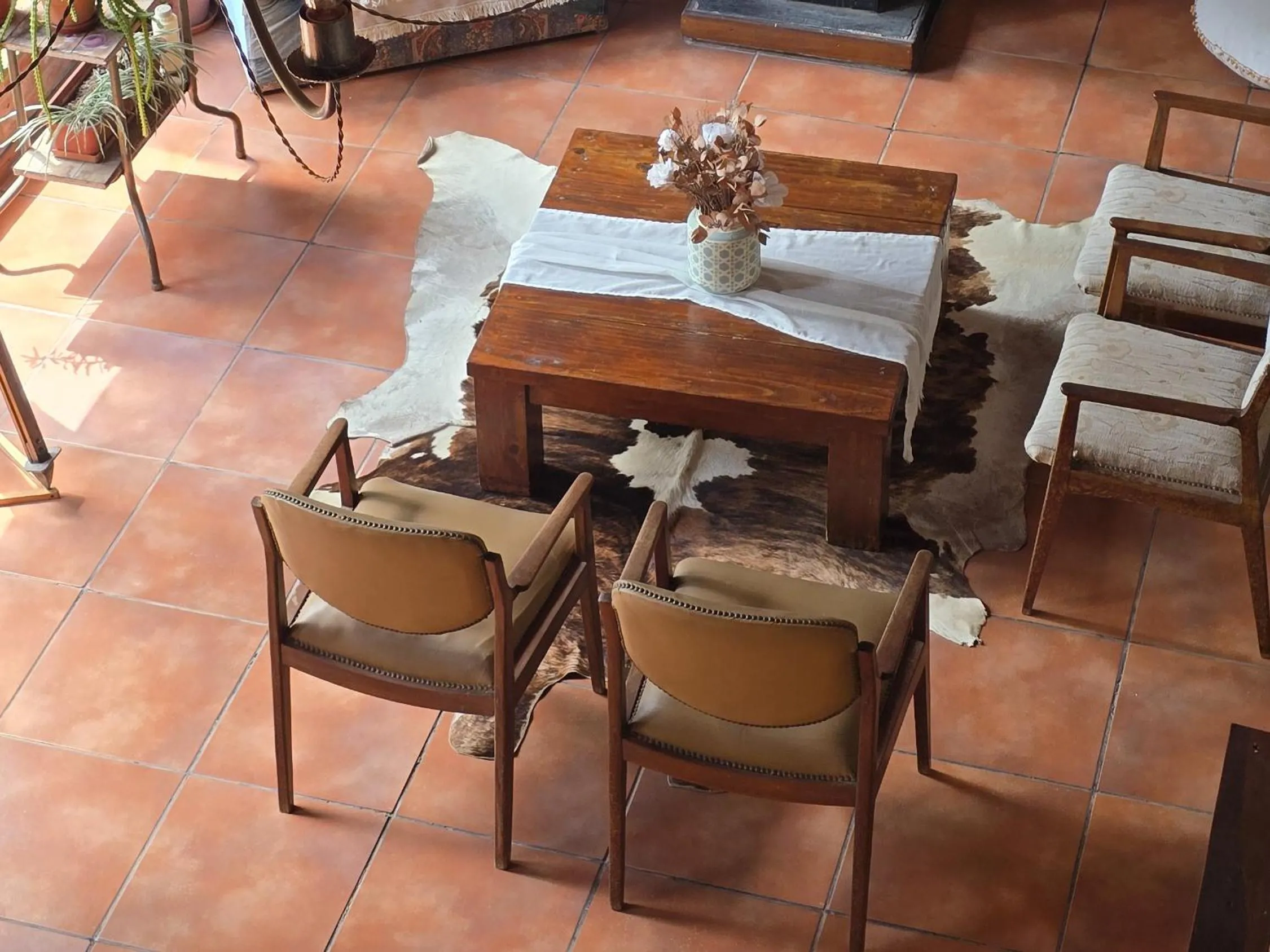 Living room in Posada Quellen