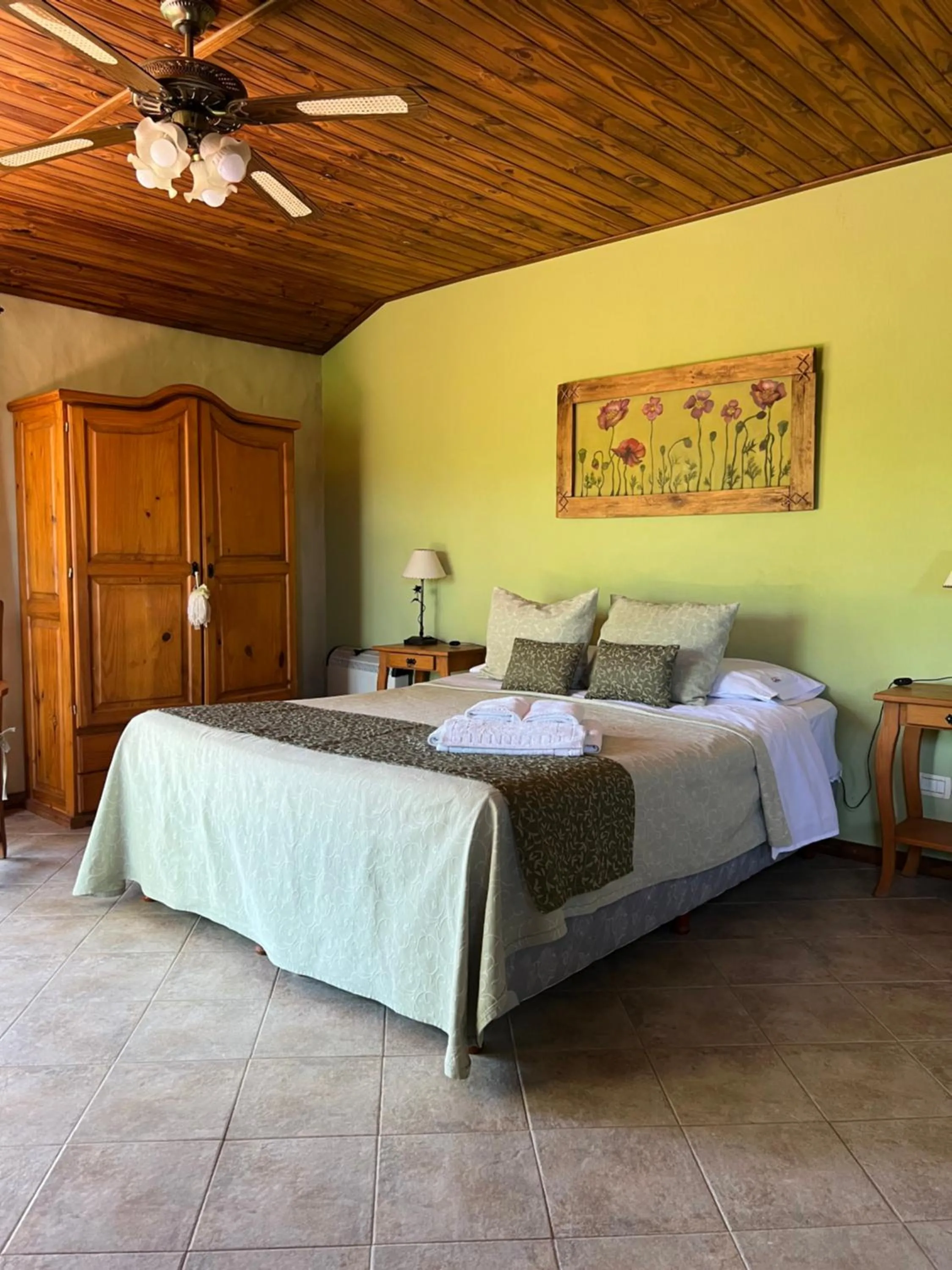 Bedroom, Bed in Posada Quellen