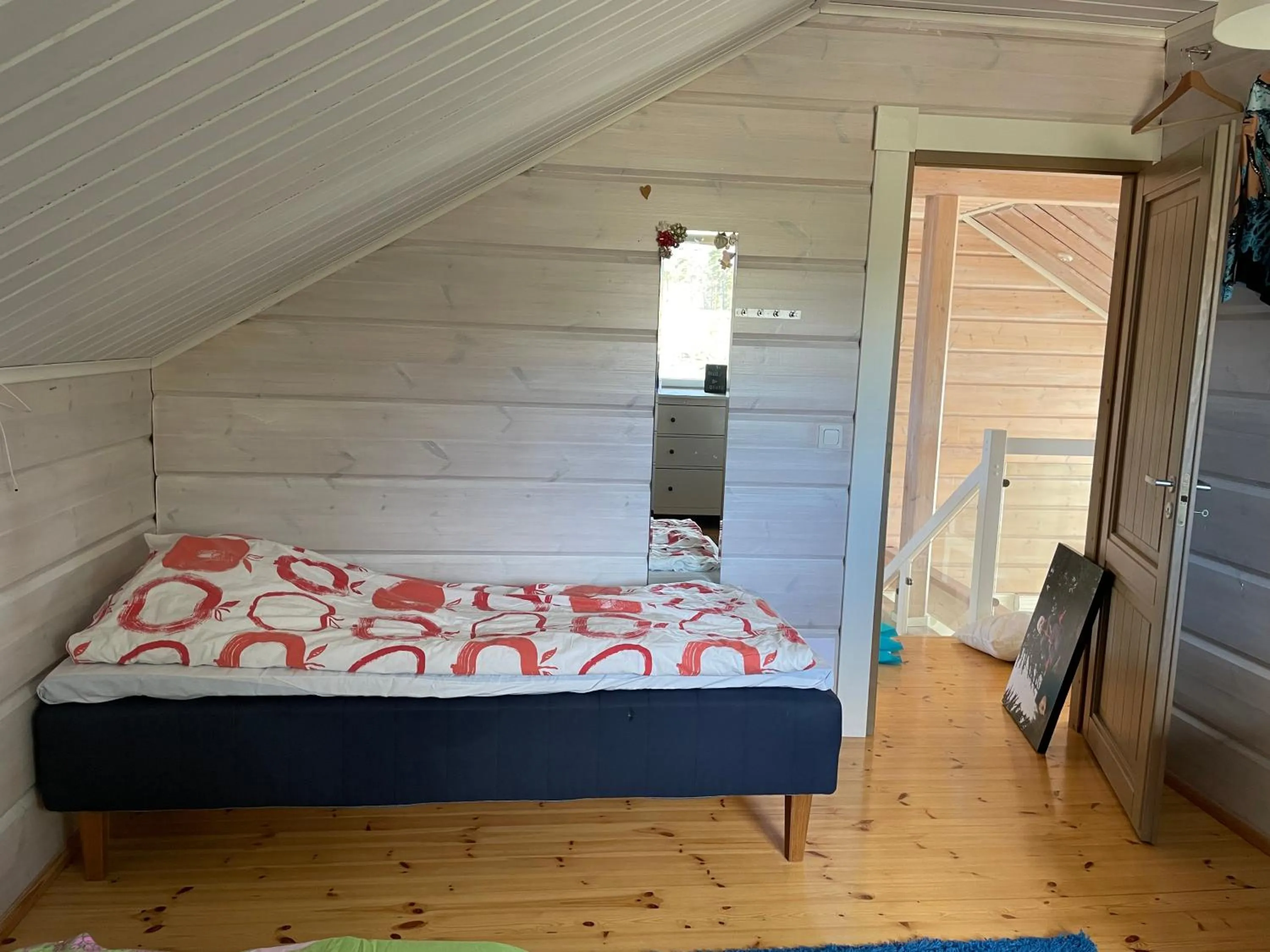 Bed in Villa Mustalahti