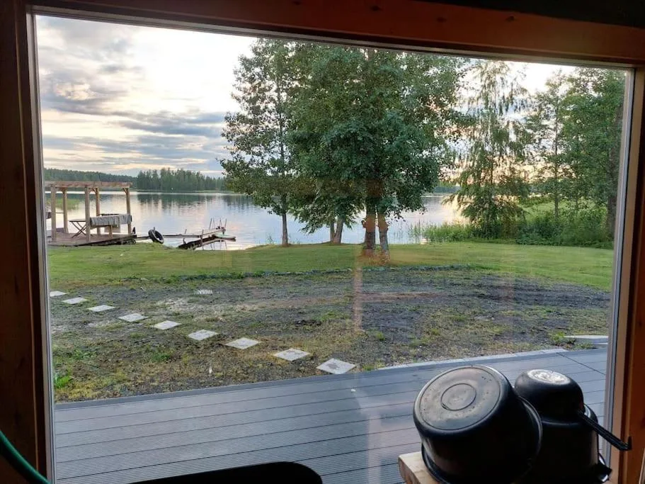 Sauna in Villa Mustalahti