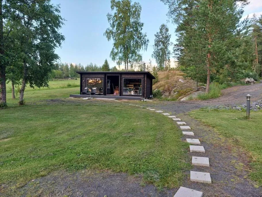 Sauna in Villa Mustalahti