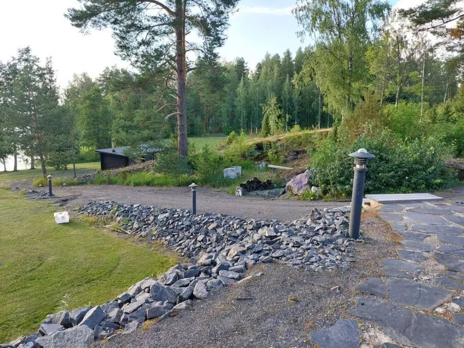 Garden in Villa Mustalahti