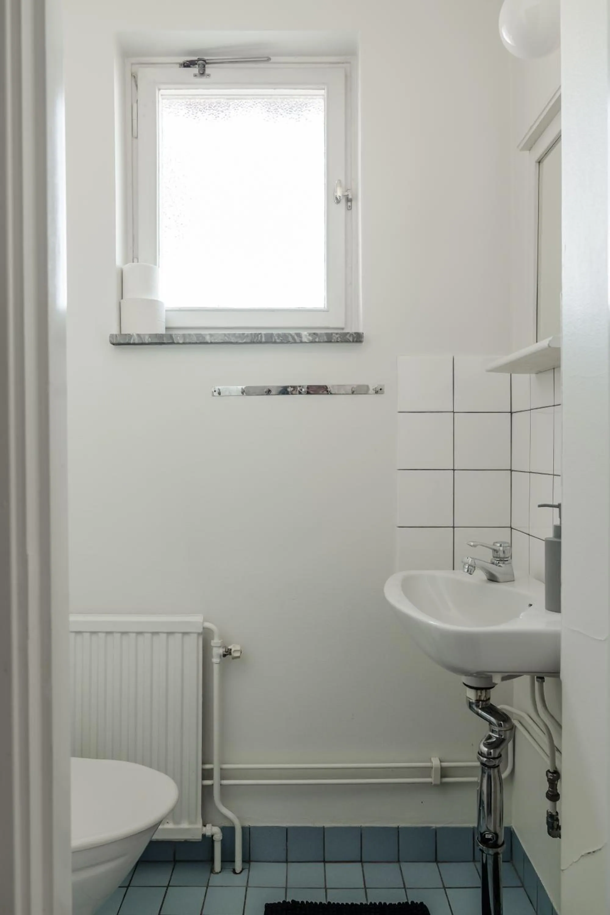 Bathroom in Saxvikens vandrarhem