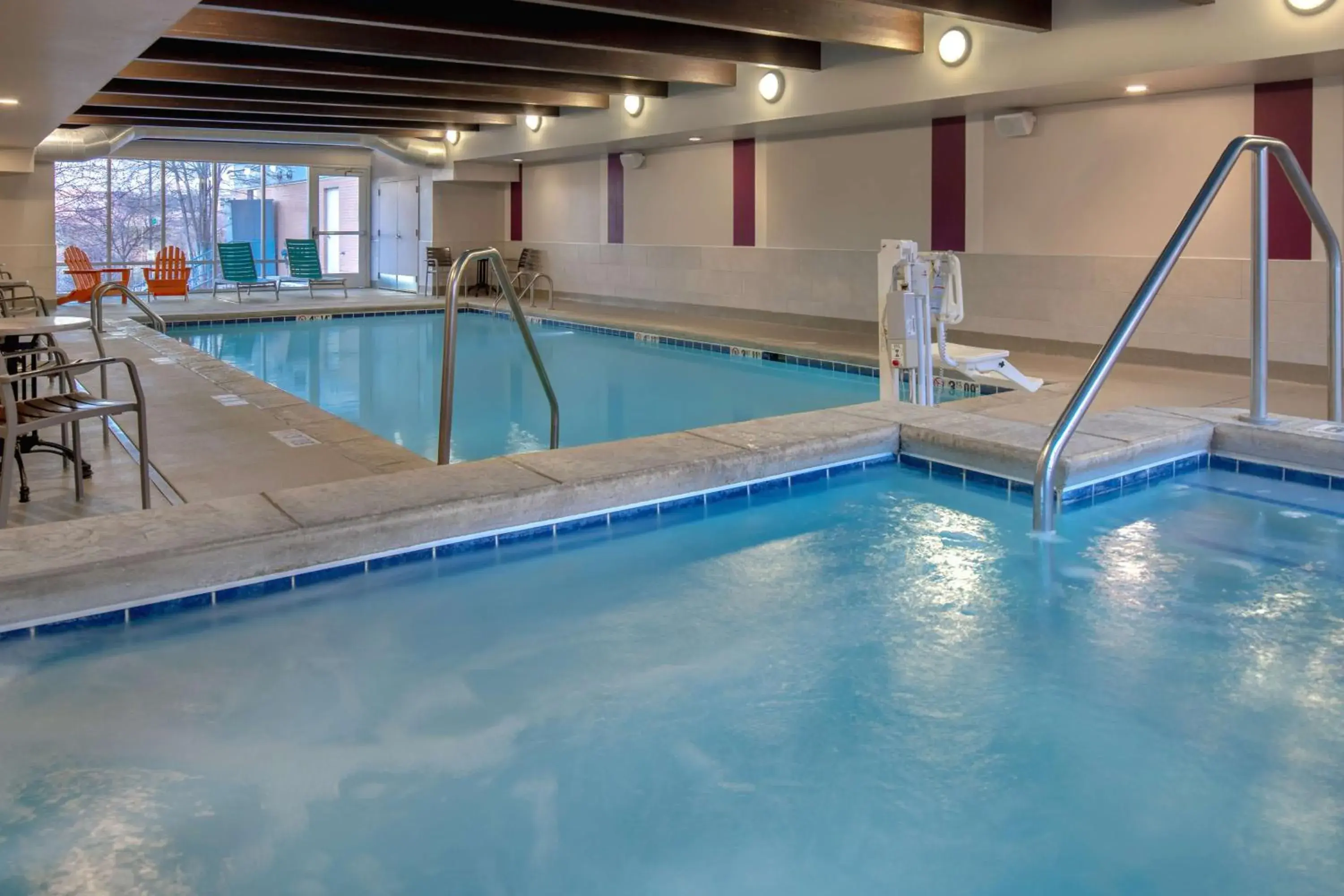Pool view in Home2 Suites By Hilton Omaha West Pool view in Home2 Suites By Hilton Omaha West