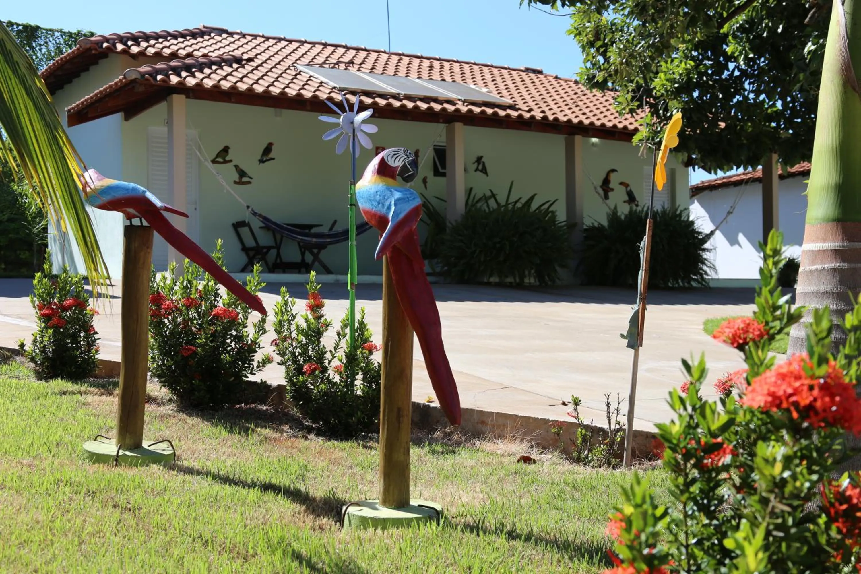 Garden in Pousada Tia Nena