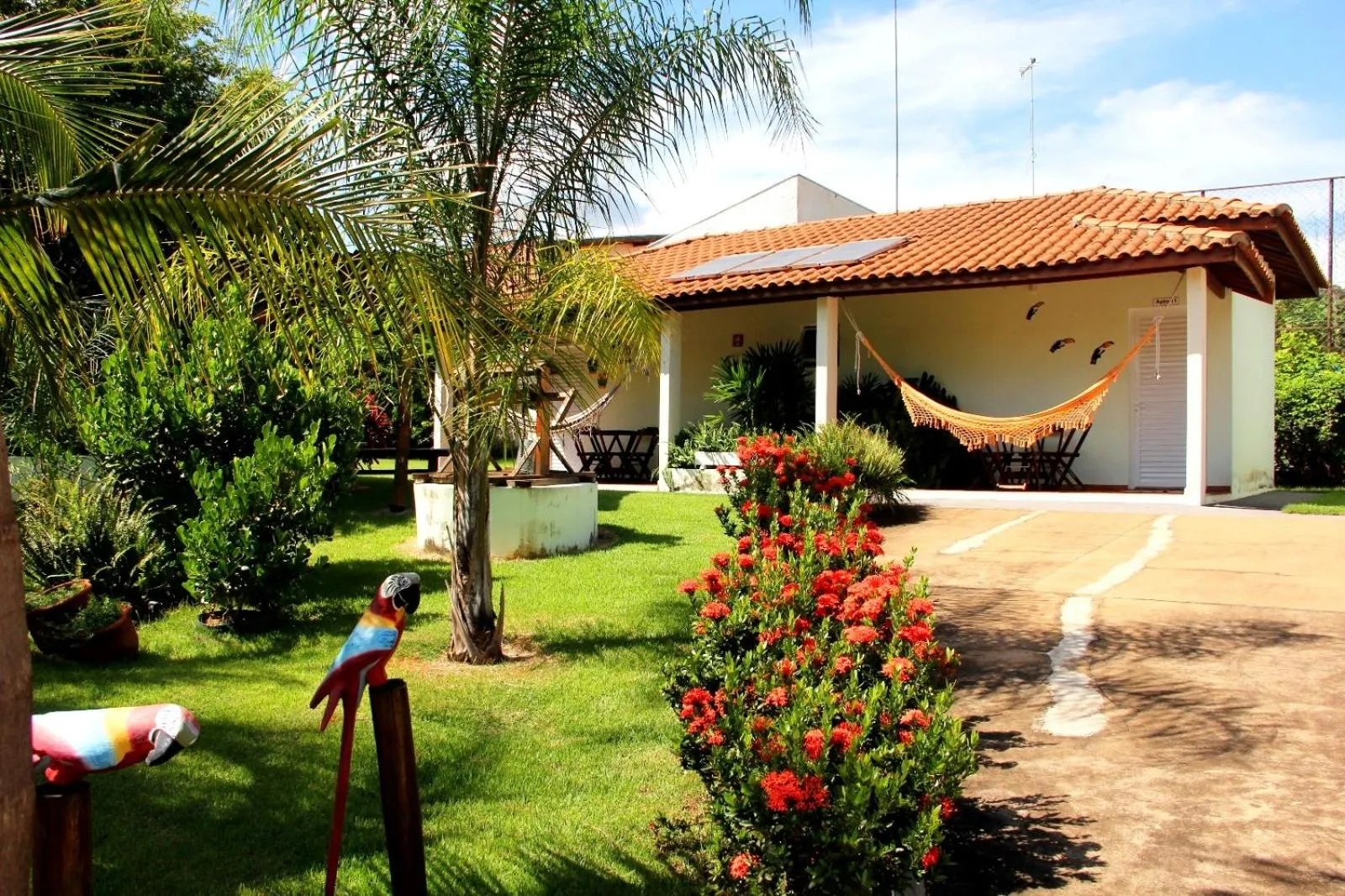 Garden in Pousada Tia Nena