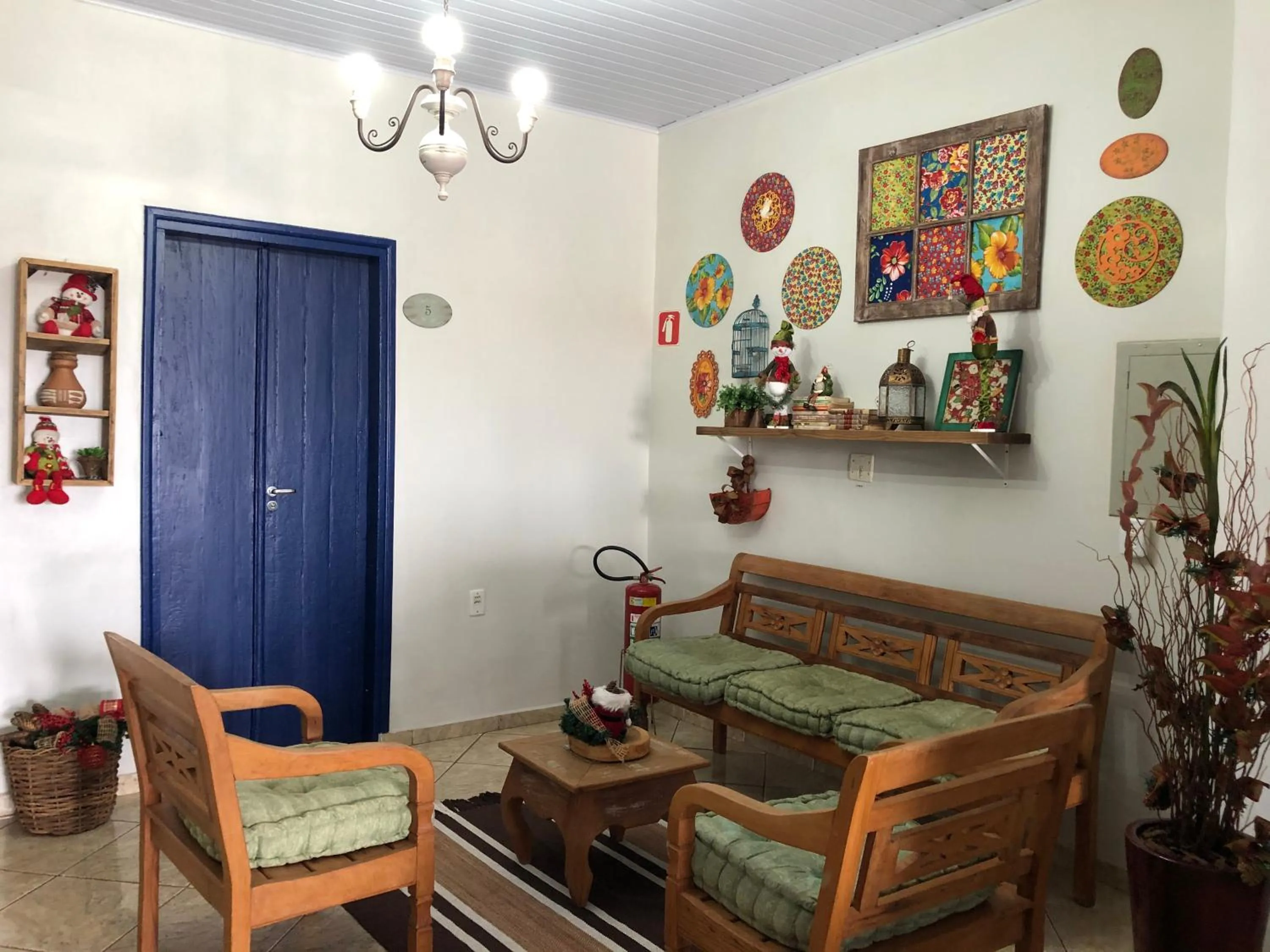 Living room in Pousada Tia Nena