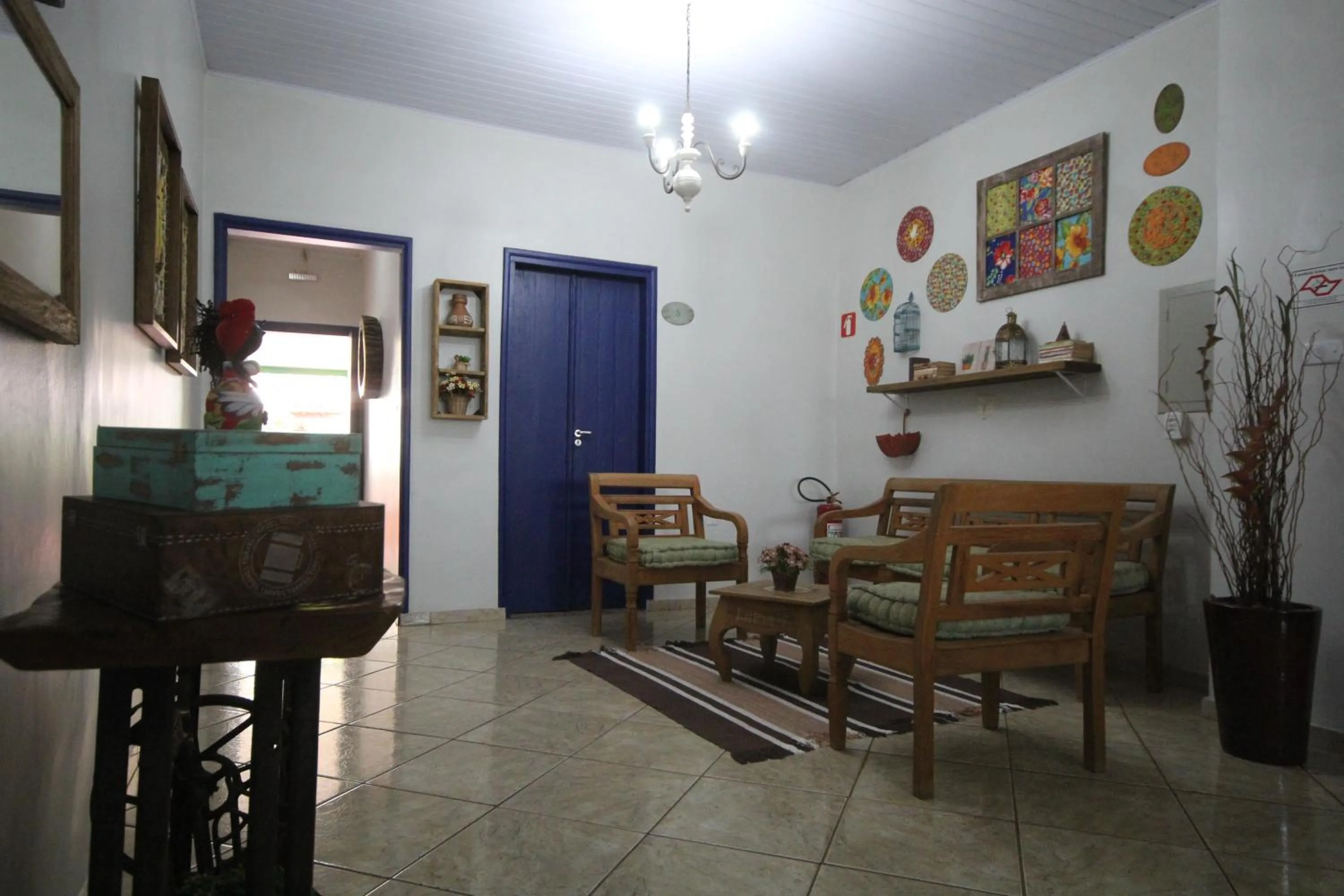 Living room in Pousada Tia Nena