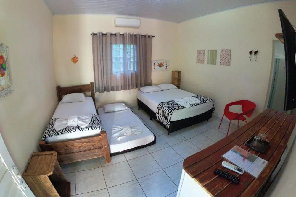 Bedroom, Bed in Pousada Tia Nena