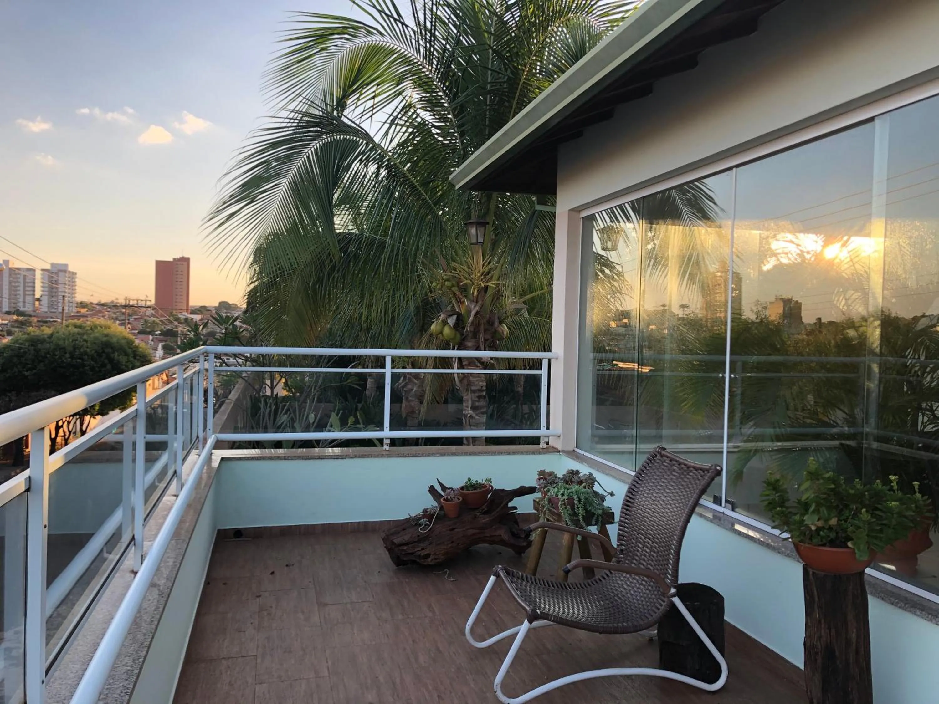 Balcony/Terrace in Pousada Tia Nena