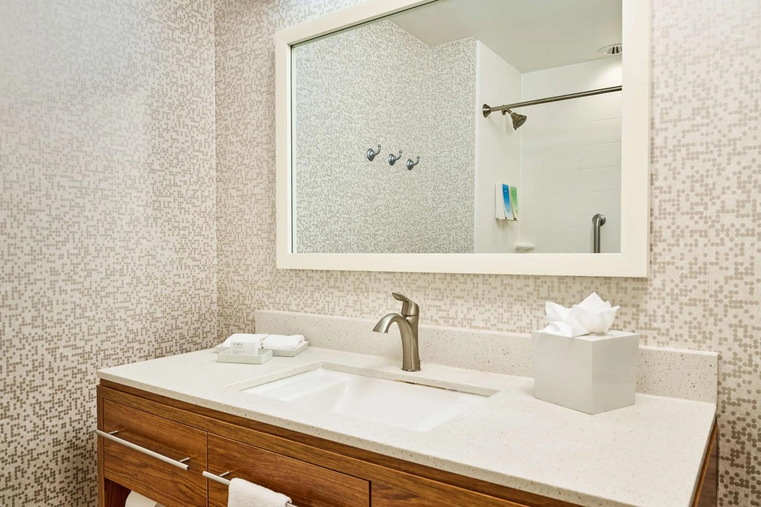 Bathroom in Home2 Suites by Hilton San Antonio Airport, TX