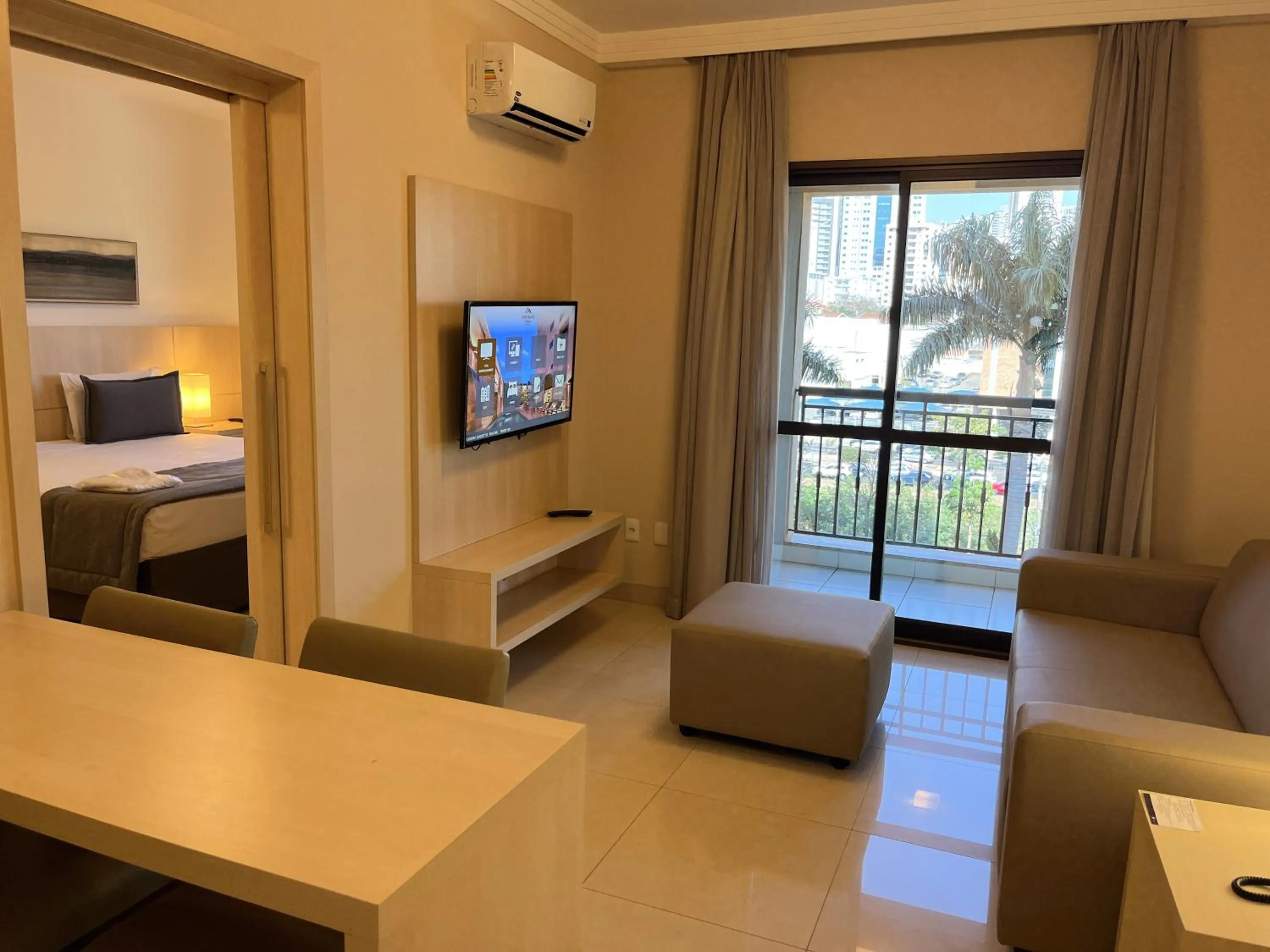 Bed in Hotel Mont Blanc Premium