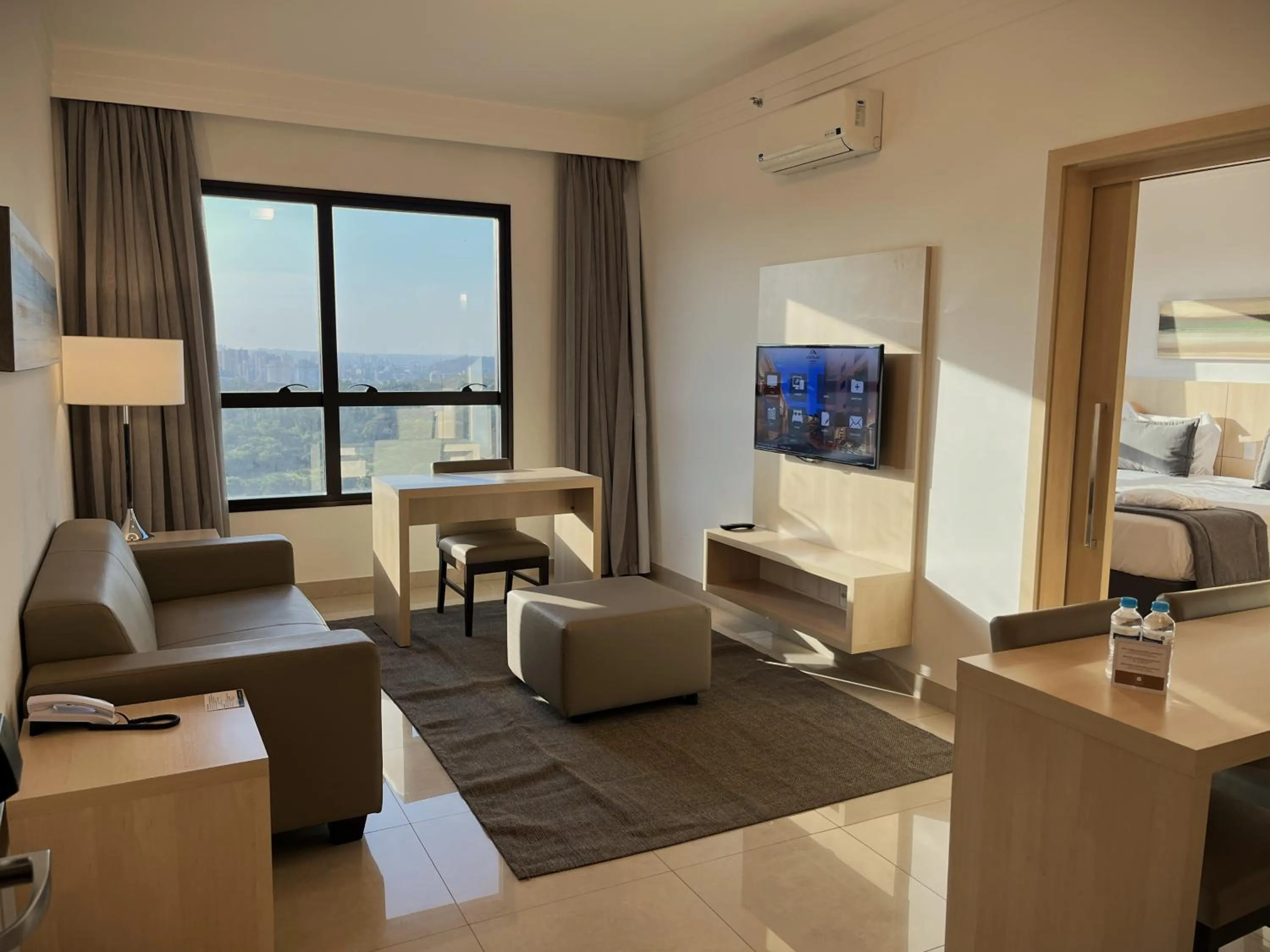 Bed in Hotel Mont Blanc Premium