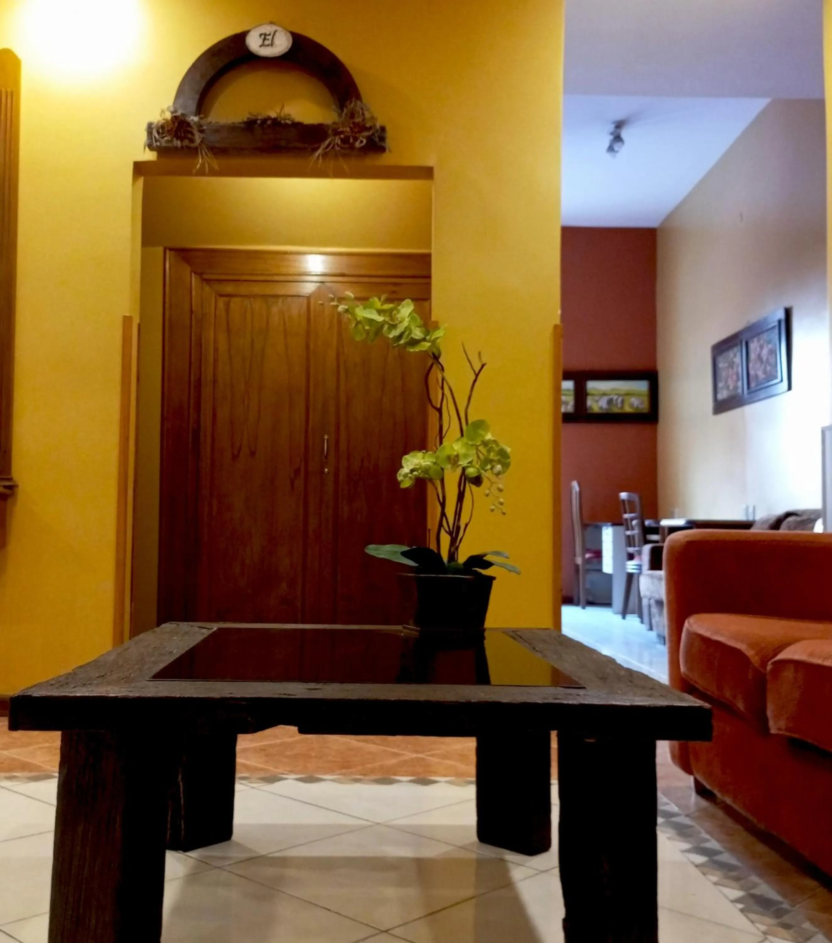 Living room in Hotel Bristol Asuncion