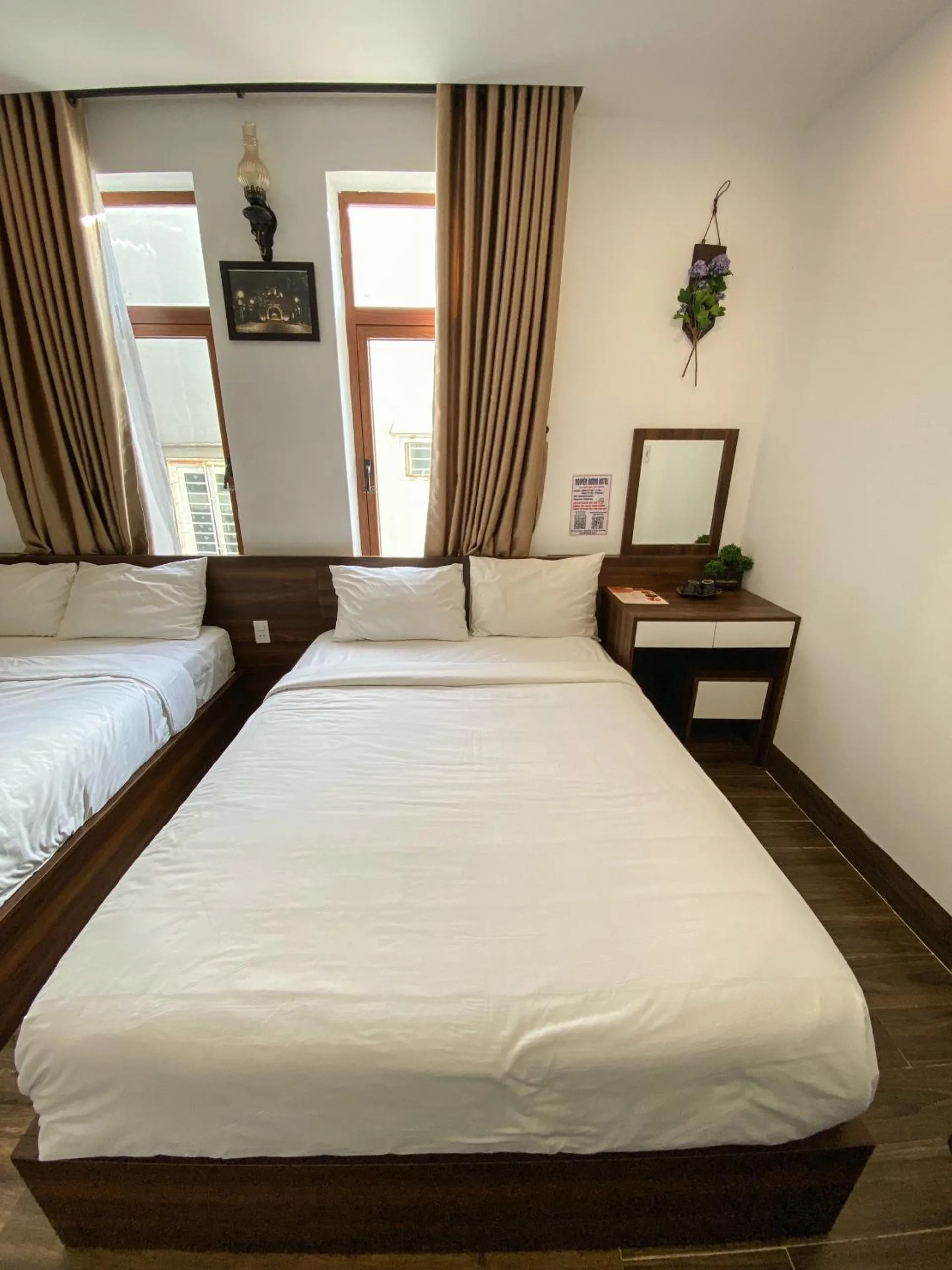 Bed in Nguyên Hương Hotel