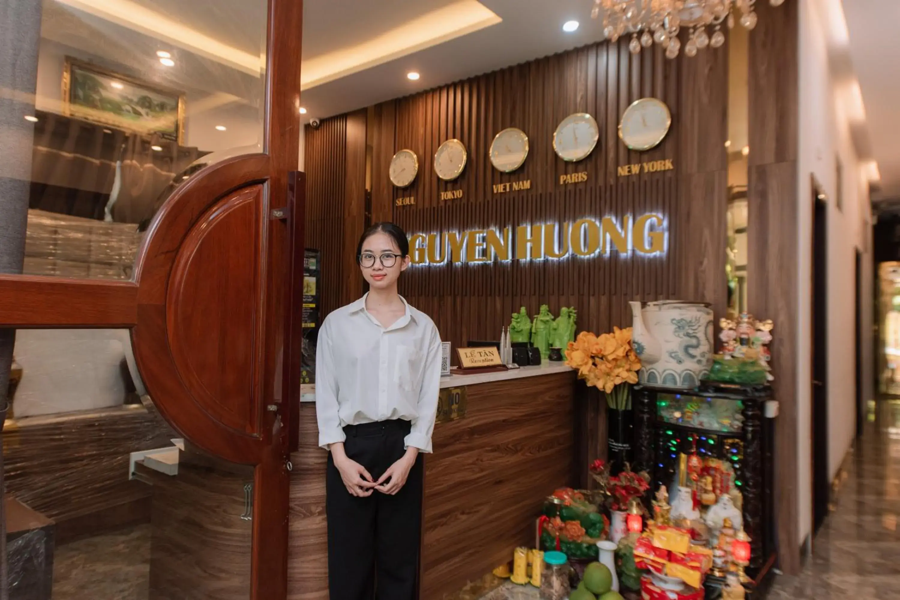 Lobby or reception in Nguyên Hương Hotel Lobby or reception in Nguyên Hương Hotel