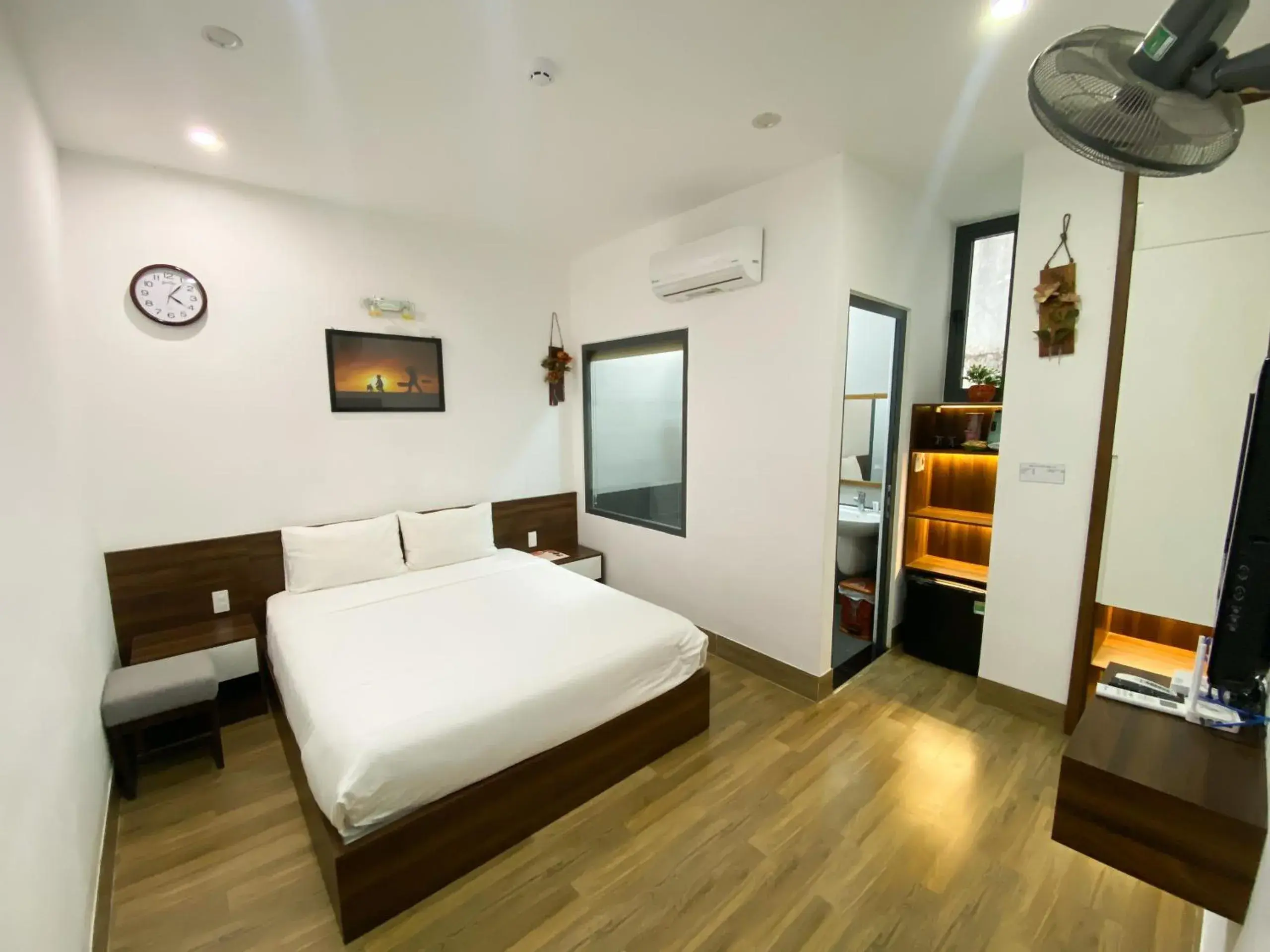 Bed in Nguyên Hương Hotel Bed in Nguyên Hương Hotel