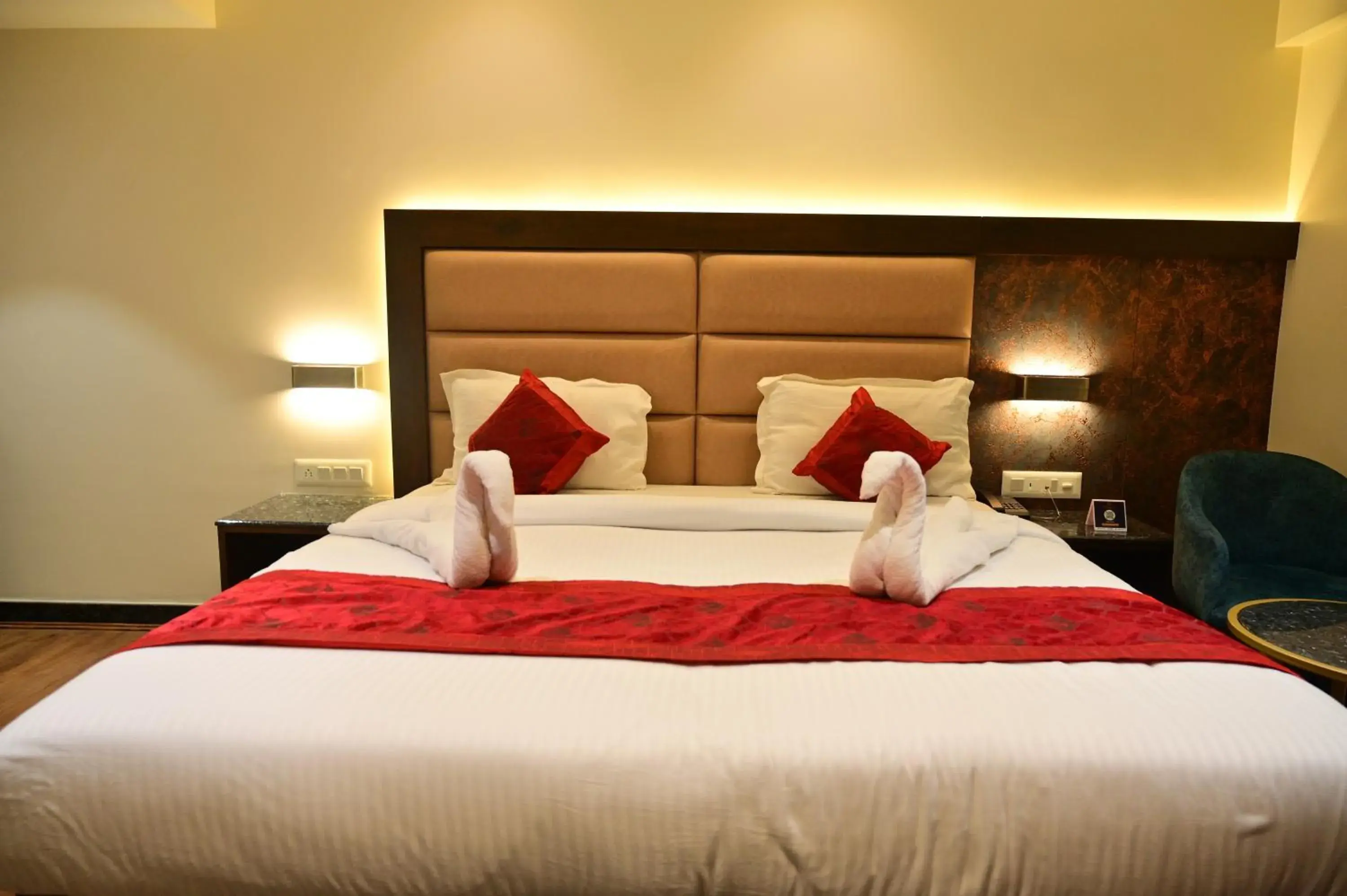 Bed in Hotel Golden Riviera Bed in Hotel Golden Riviera