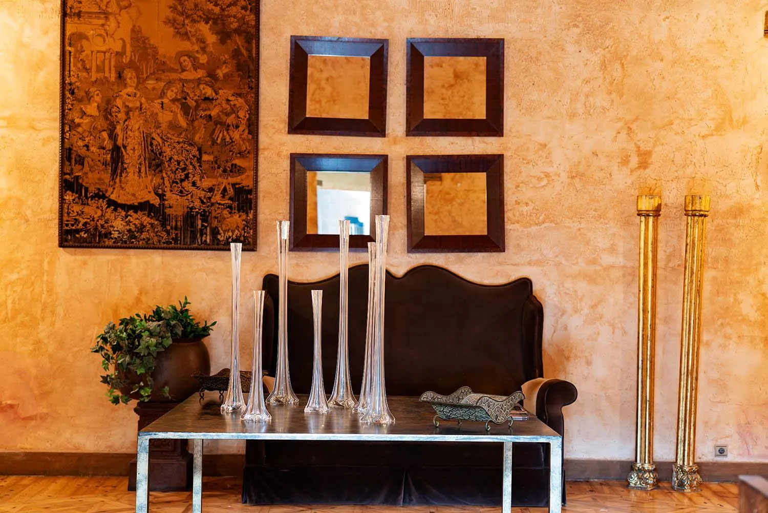 Lobby or reception in Castillo De Pilas Bonas