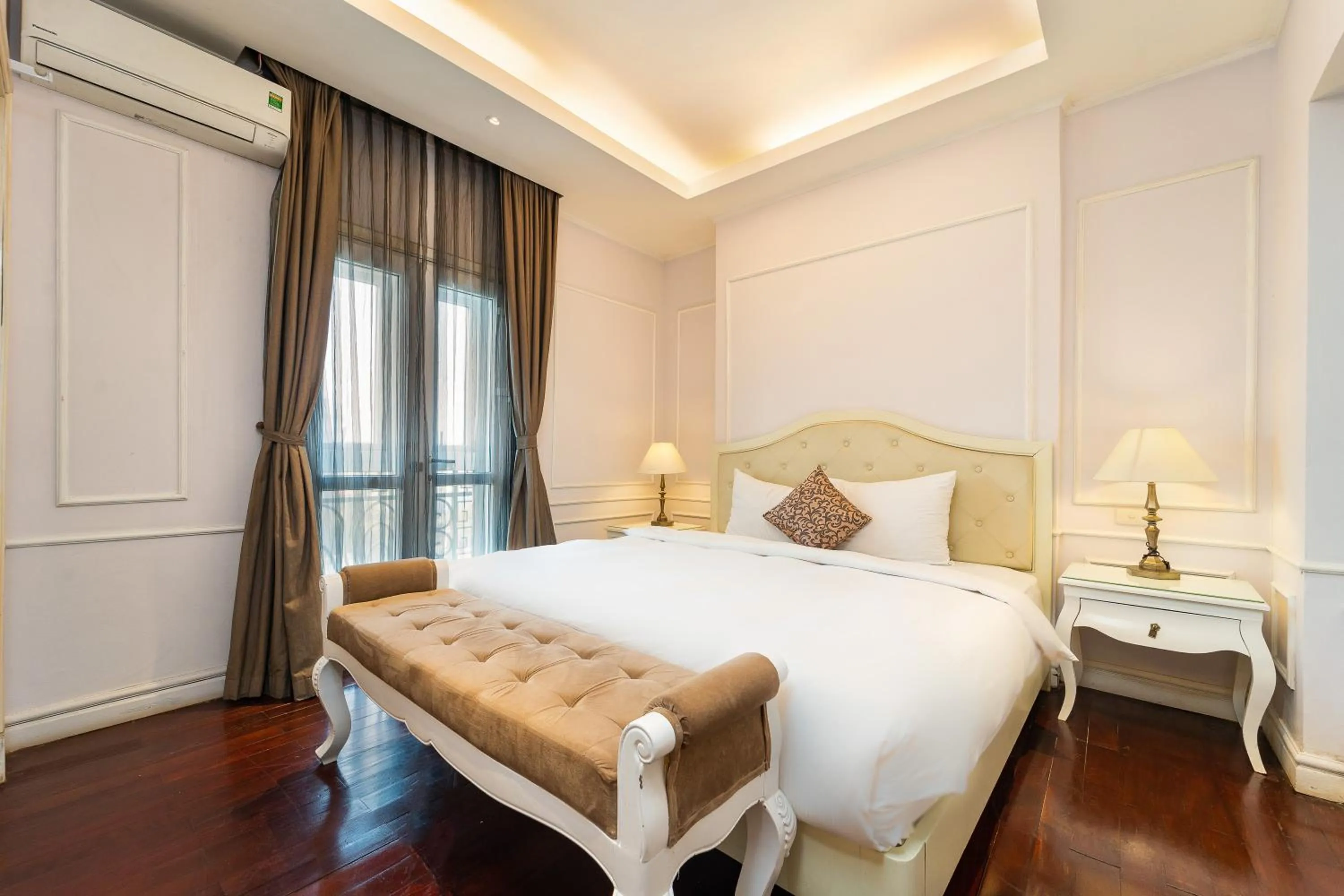 Bed in Ha Noi Memory Central Hotel And Spa